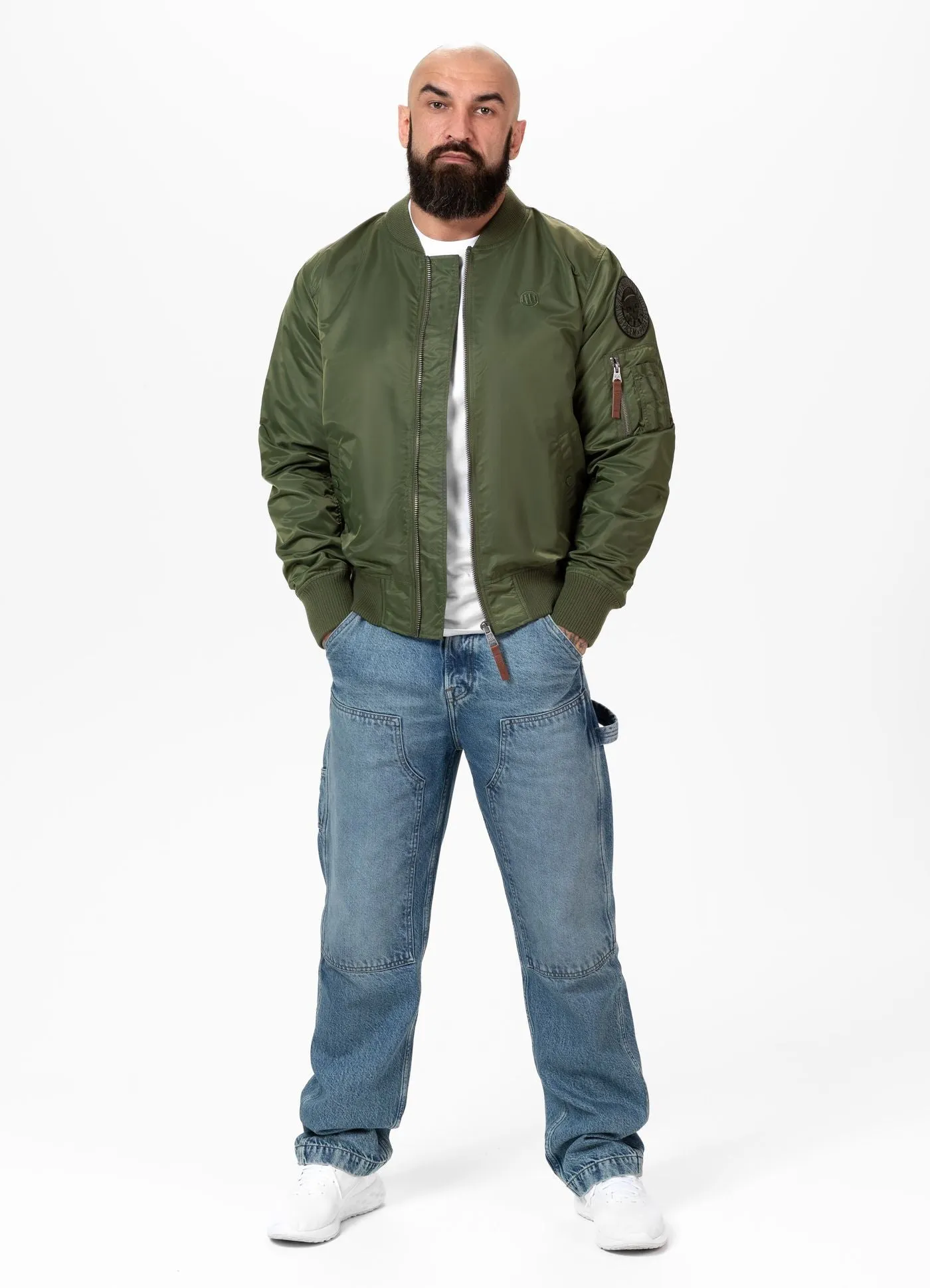 Men's transitional jacket MA-1 Logo