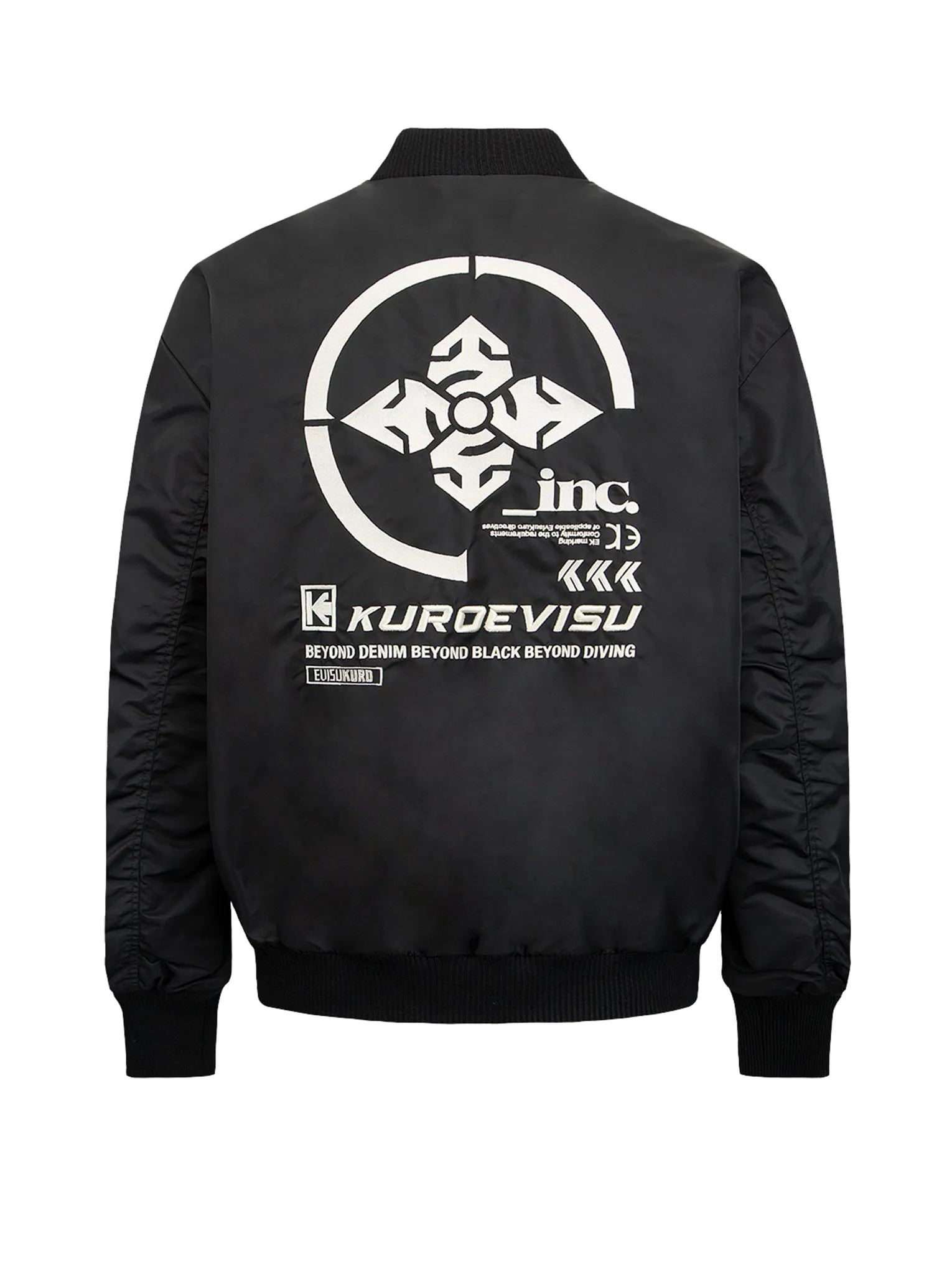 Mock 2-in-1 Bomber Jacket