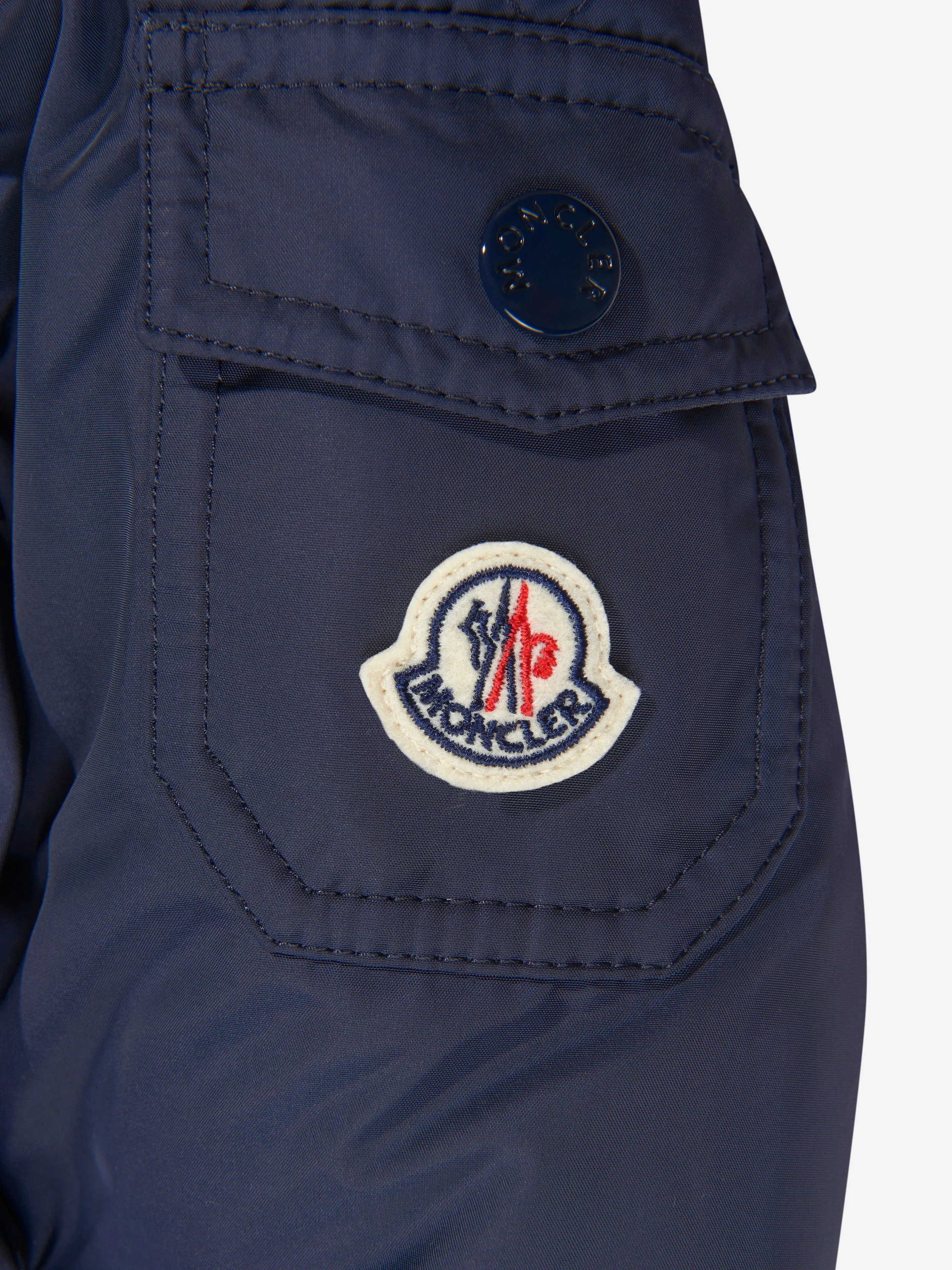 Moncler Enfant Boys Down Padded Yann Long Parka