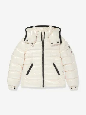 Moncler Enfant Girls Down Padded Bady Jacket in Beige