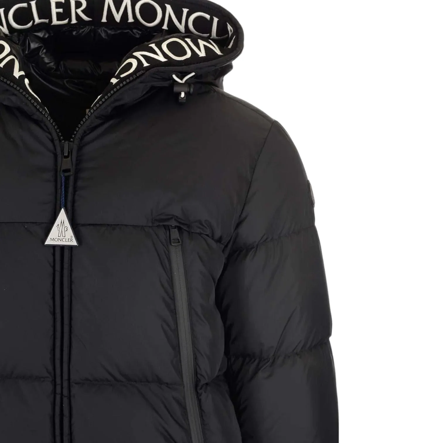 Moncler Montcla Short Down Jacket Black