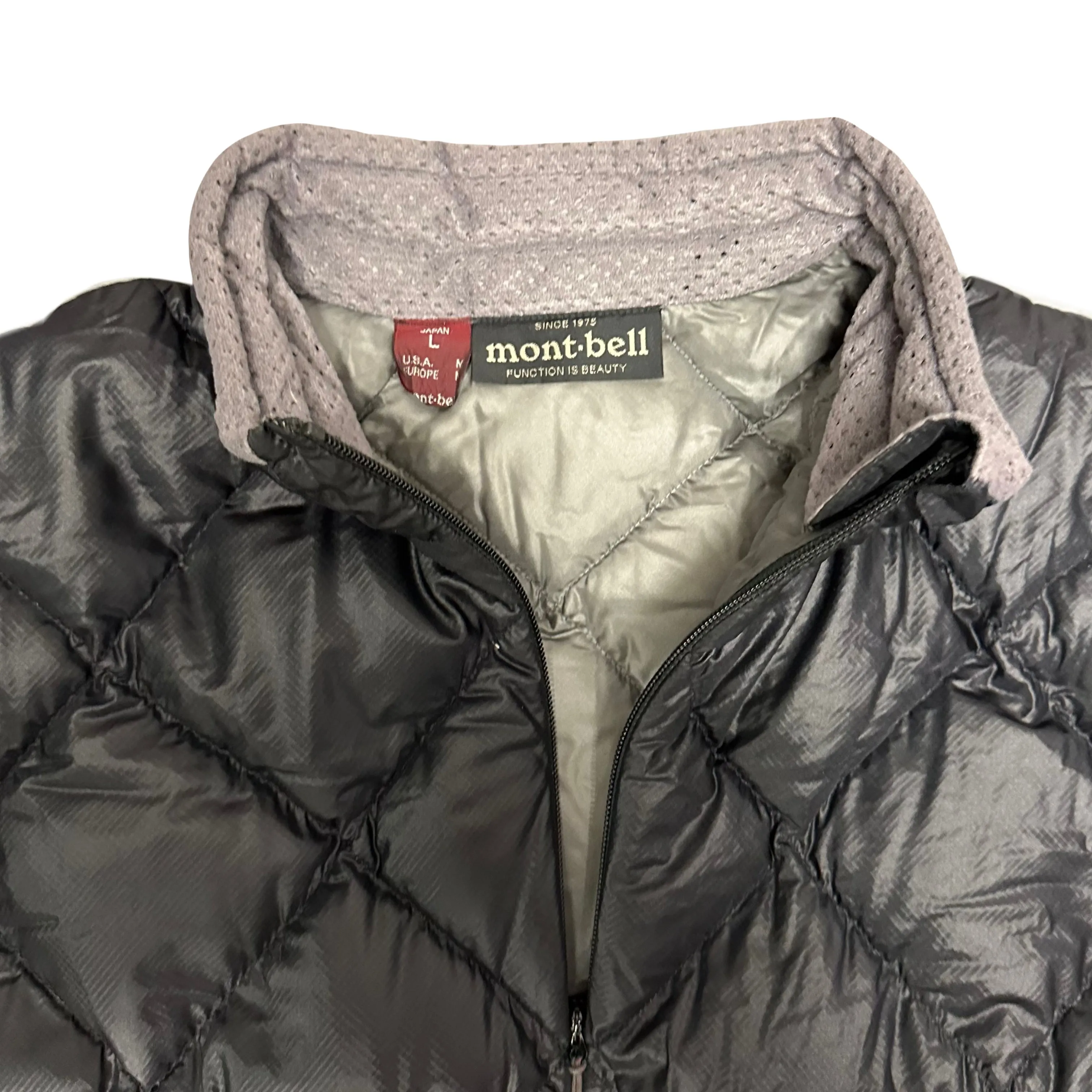 Montbell Diamond Stitch Puffer Jacket In Black ( Wmn’s L )