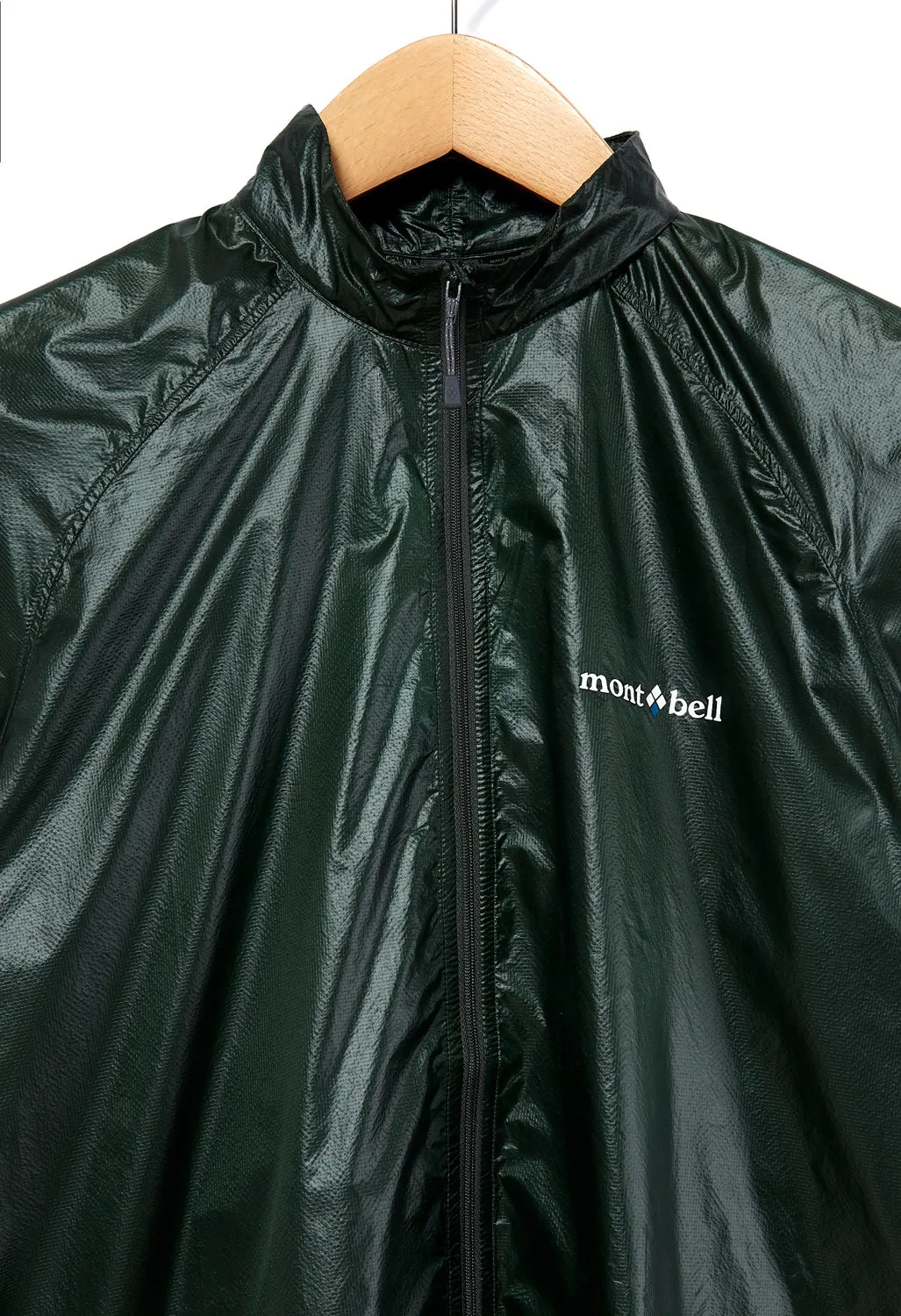 Montbell Men's EX Light Wind Jacket - Dark Green