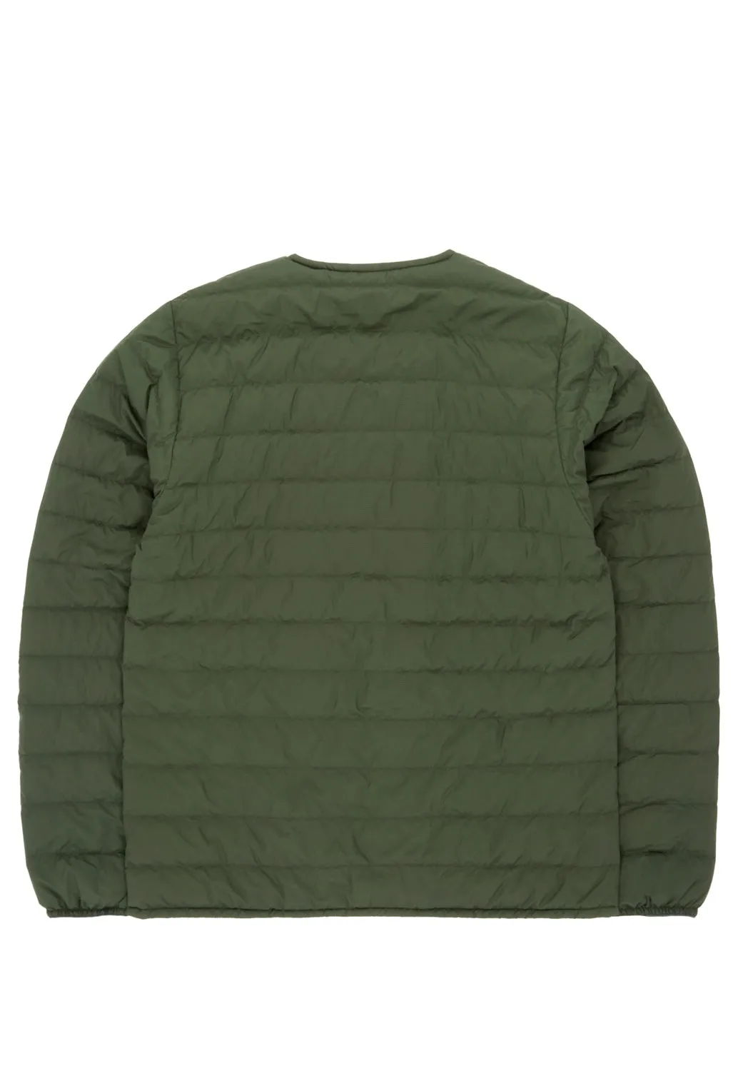 Montbell Men's Superior Down Round Neck Jacket - Dark Green