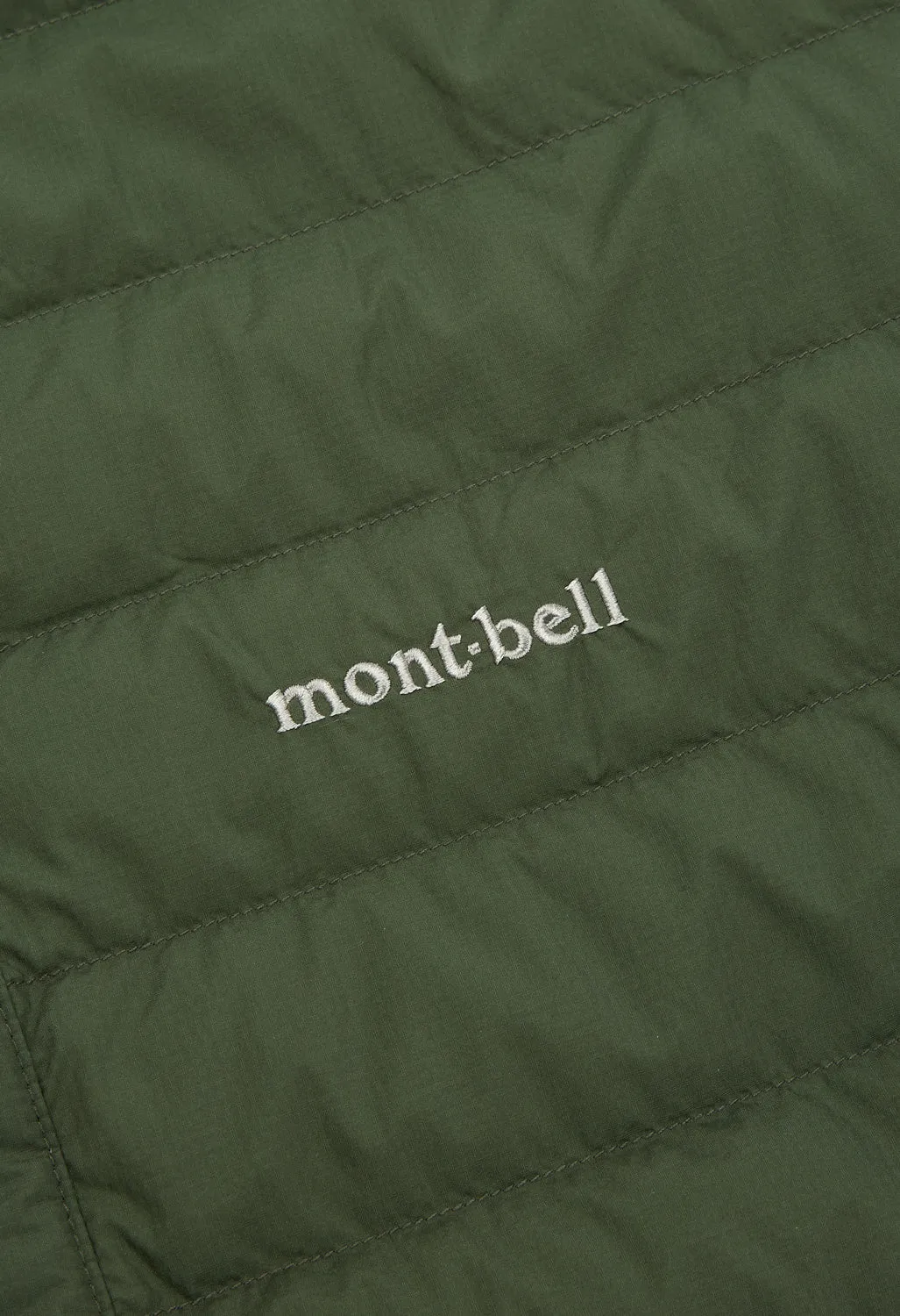 Montbell Men's Superior Down Round Neck Jacket - Dark Green