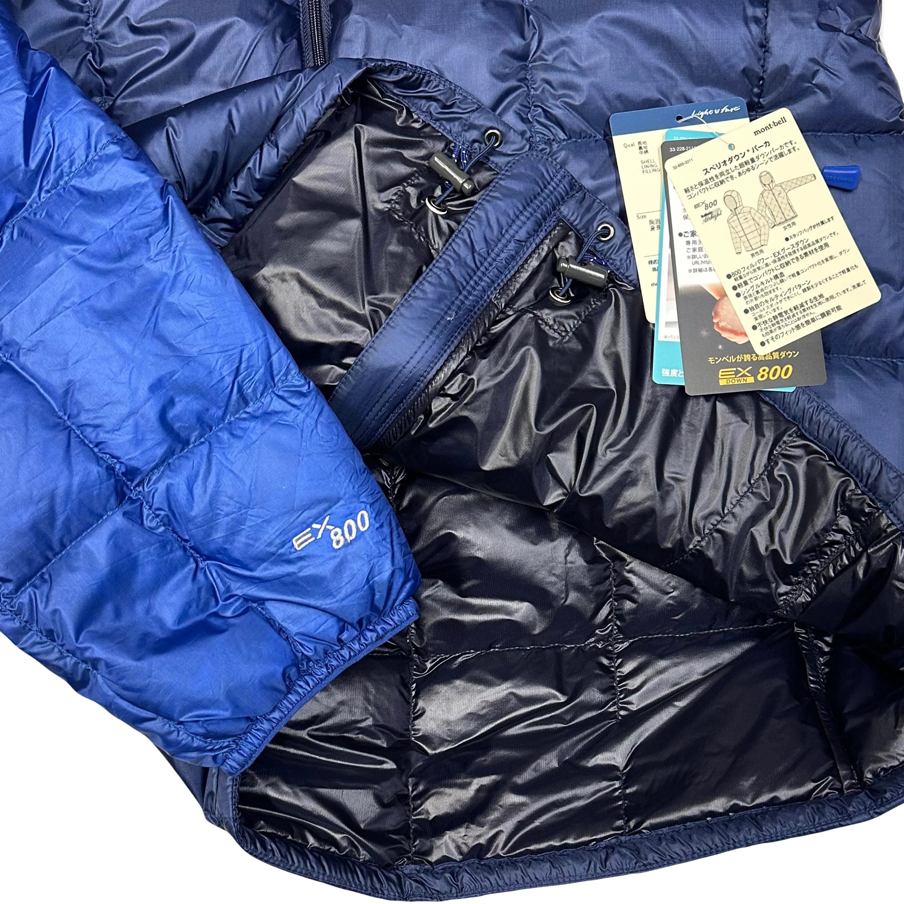 Montbell Puffer Jacket In Blue ( M )