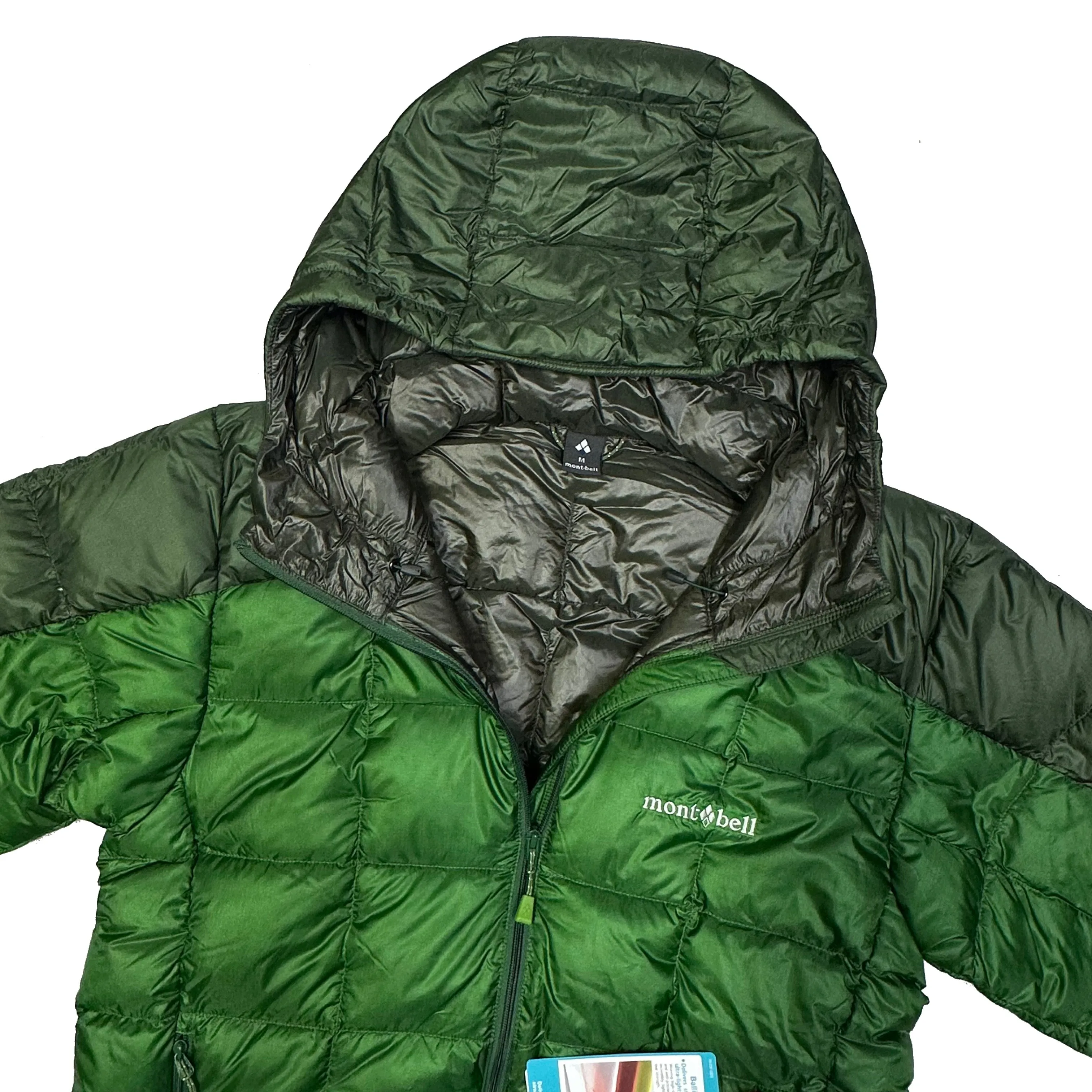 Montbell Puffer Jacket In Green ( M )