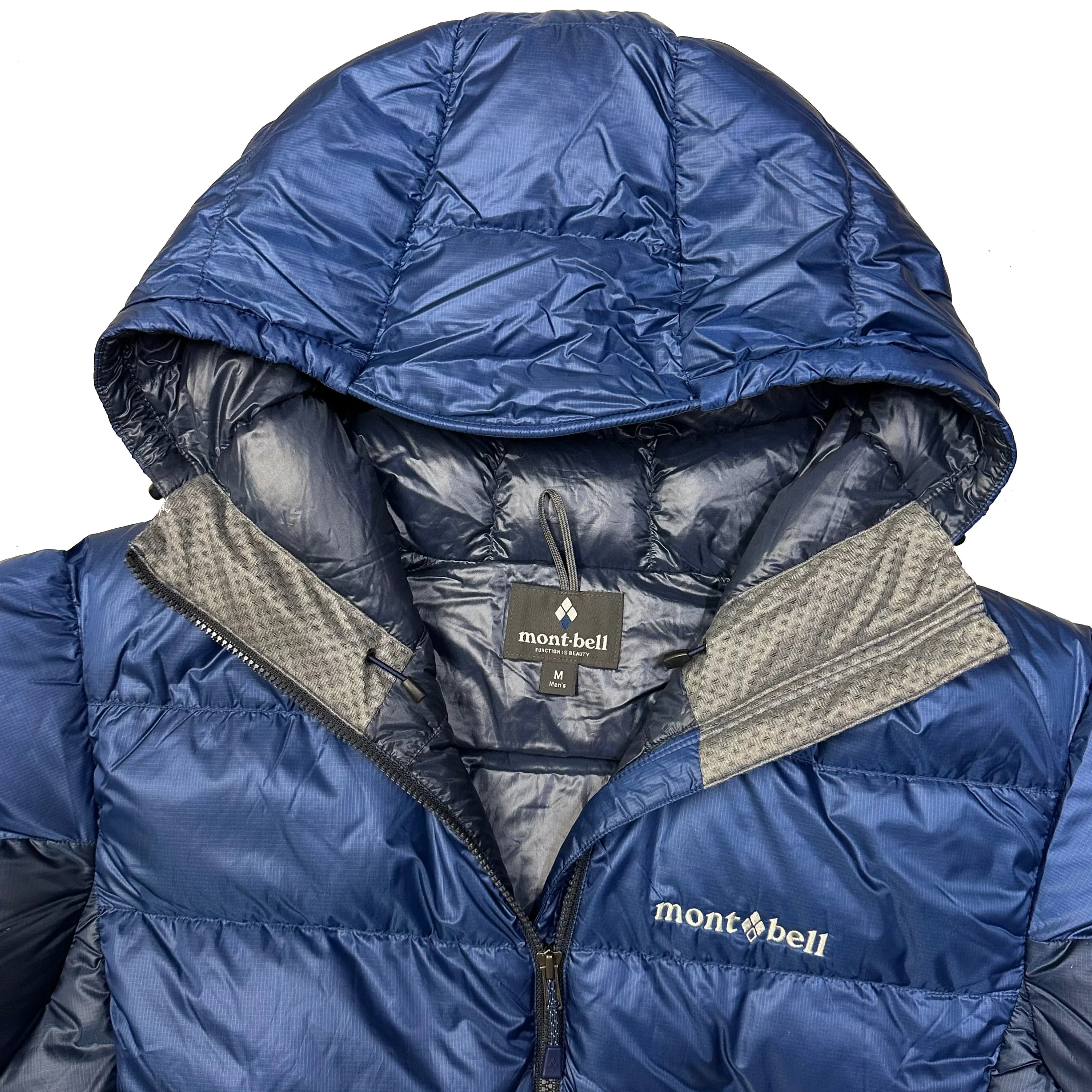 Montbell Puffer Jacket In Navy & Blue ( M )