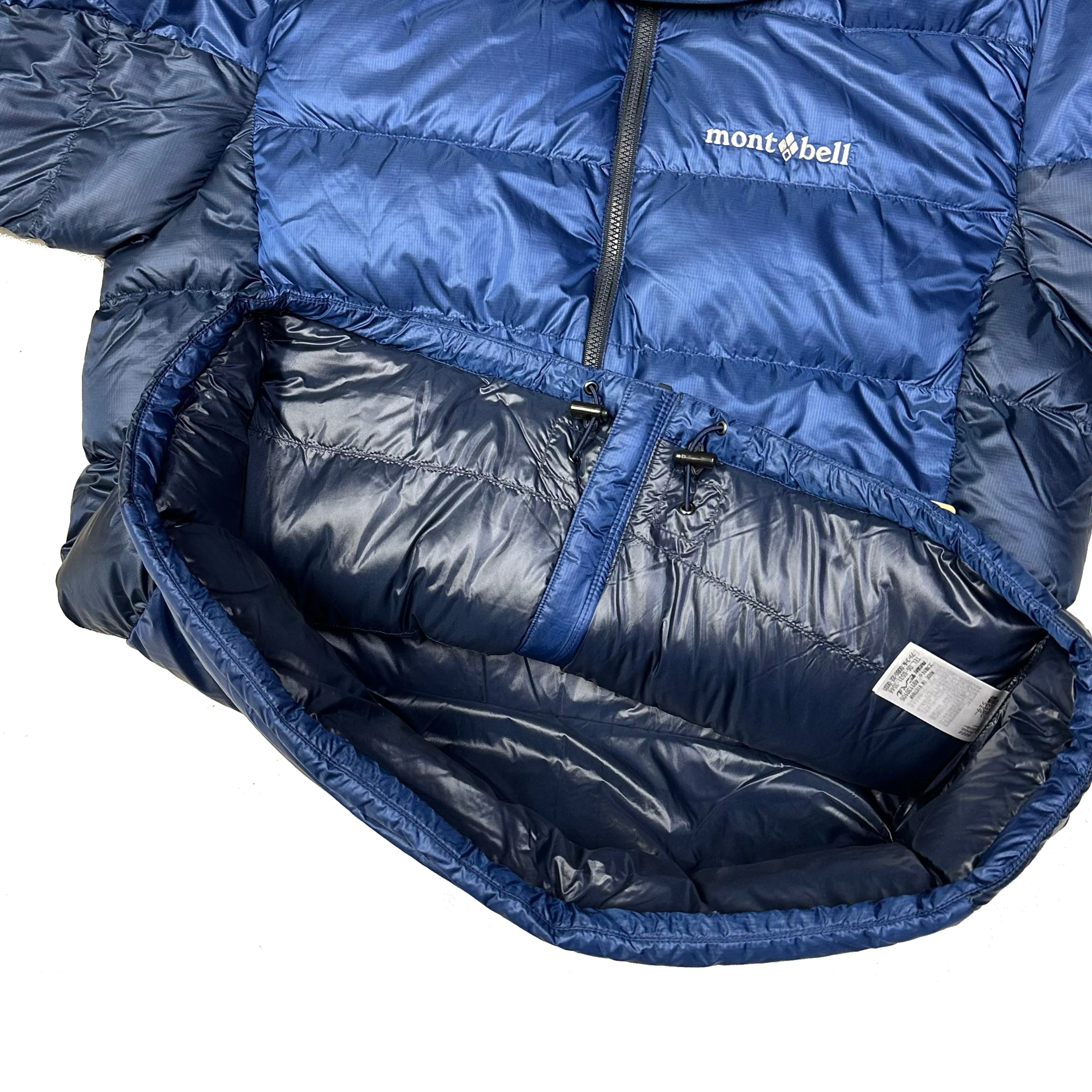 Montbell Puffer Jacket In Navy & Blue ( M )