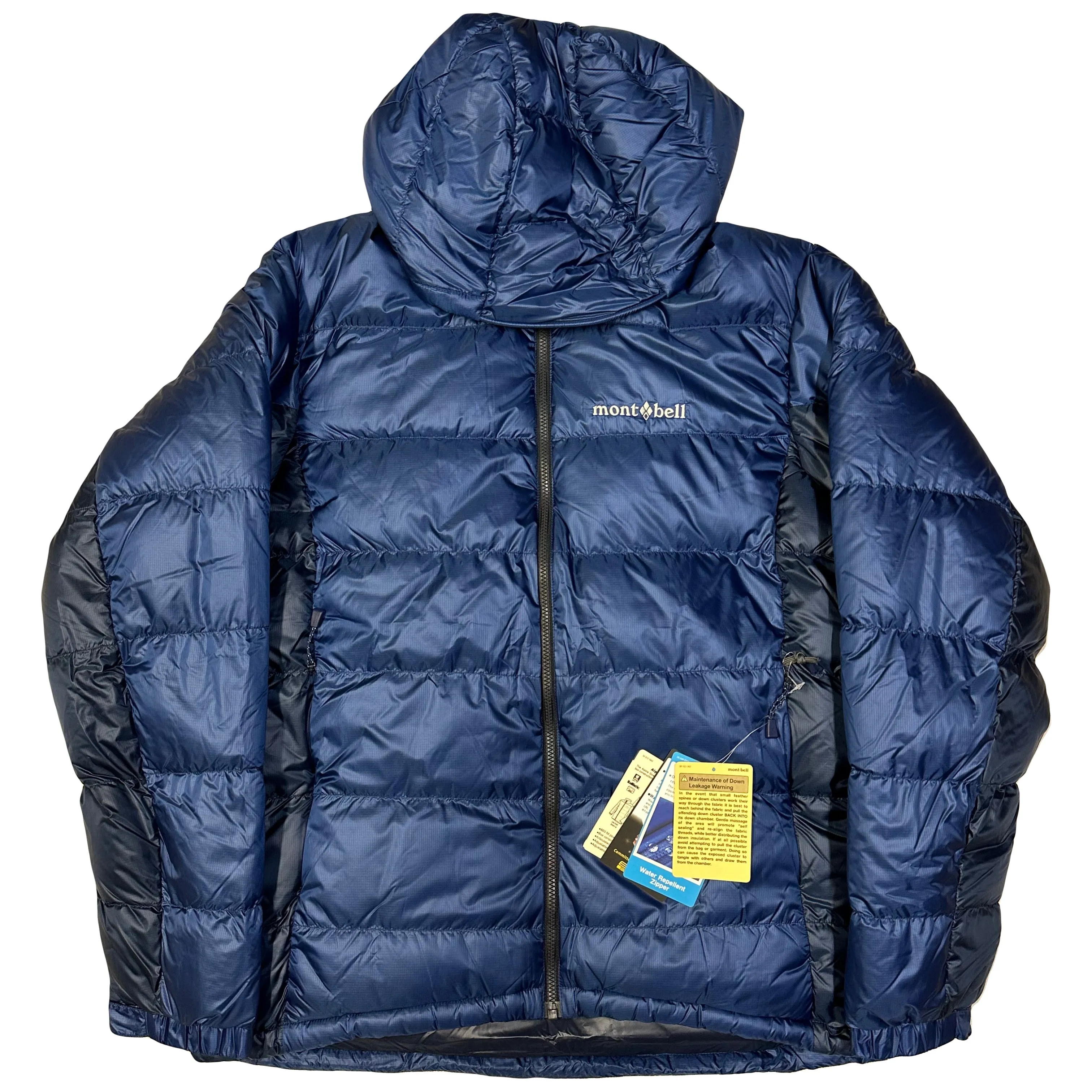 Montbell Puffer Jacket In Navy & Blue ( M )