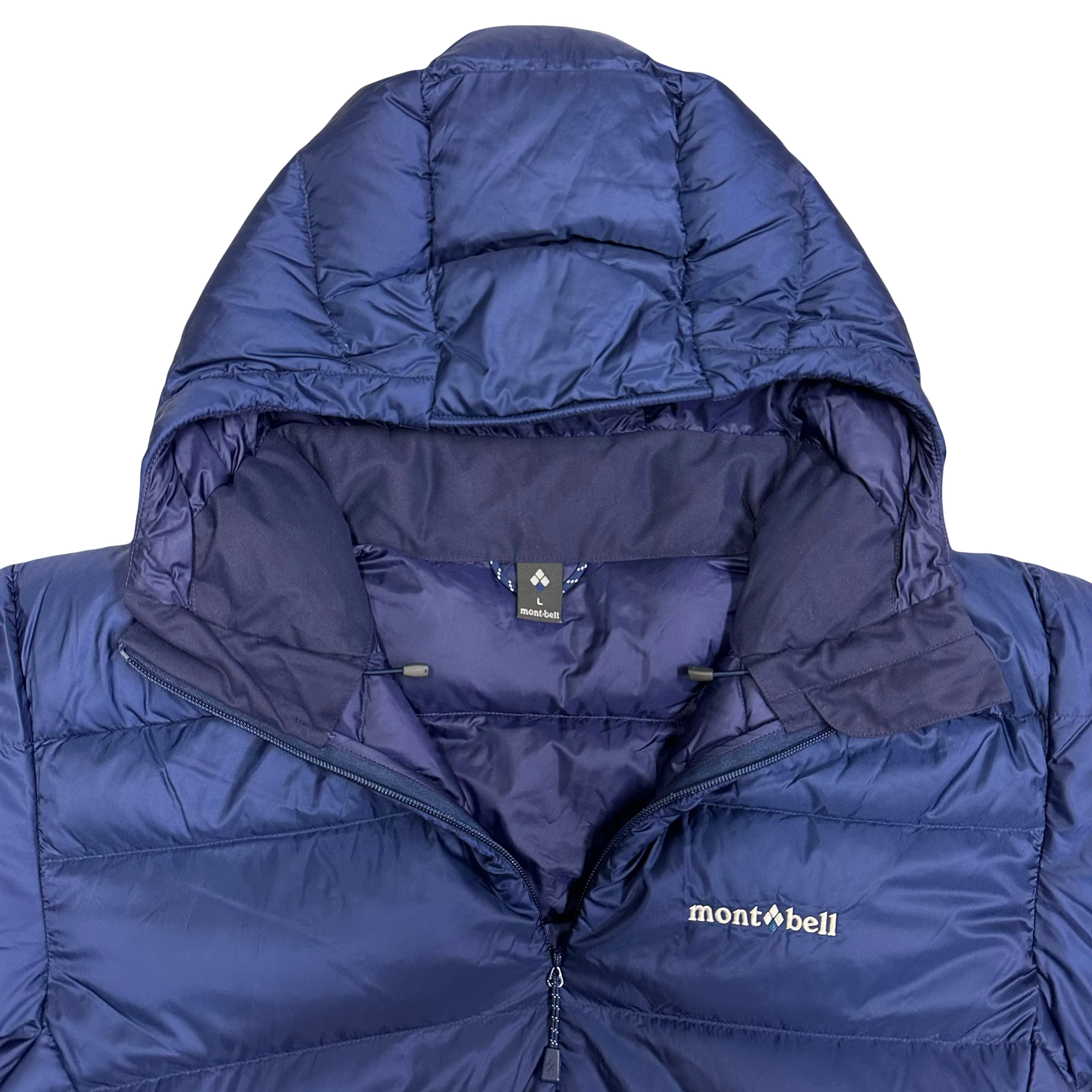 Montbell Puffer Jacket In Navy Blue ( L )