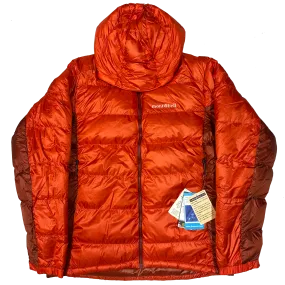 Montbell Puffer Jacket In Orange & Red ( L )