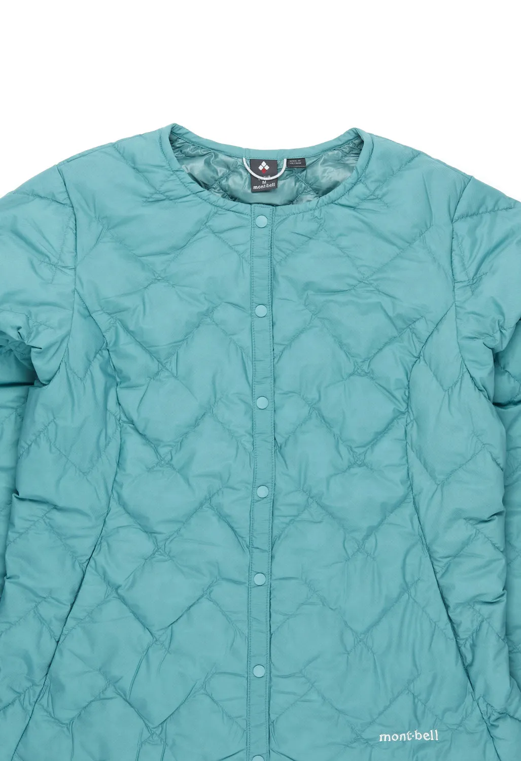 Montbell Women's Superior Down Round Neck Jacket - Bottle Green