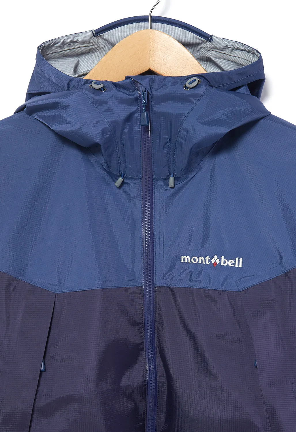 Montbell Women's Thunder Pass Jacket - Blueberry / Midnight Blue