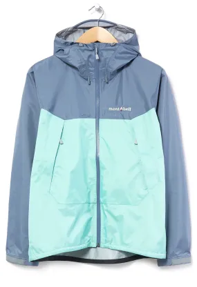 Montbell Women's Thunder Pass Jacket - Storm Grey / Ocean Wave