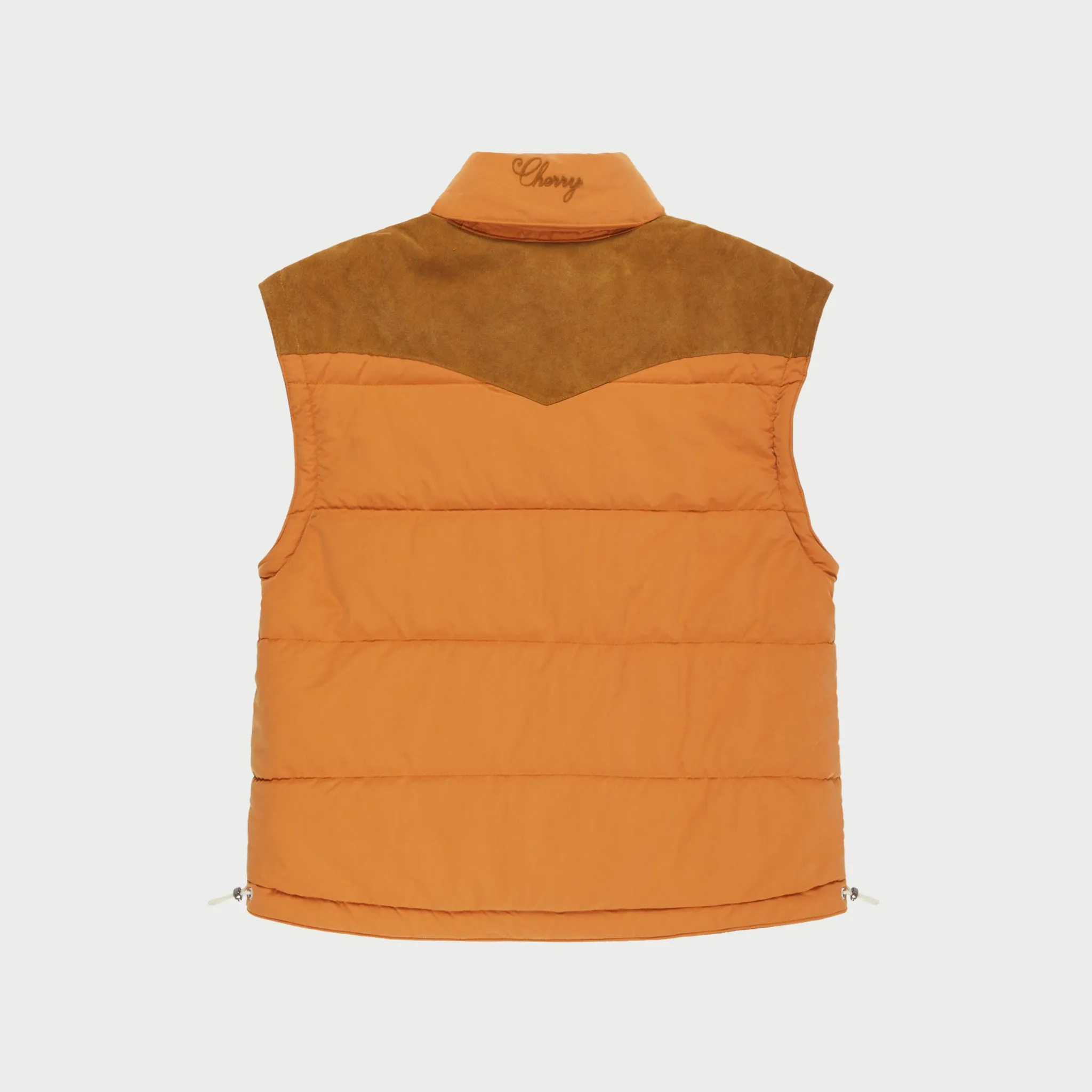 Mountain Puffer Jacket (Orange)