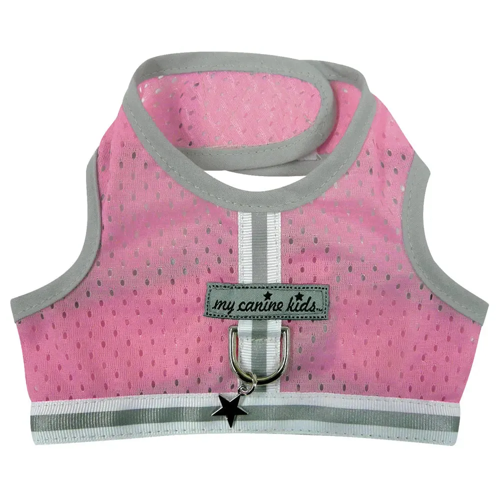 My Canine Kids Athletic Reflective Mesh Vest Harness Teacup to 15 LBS