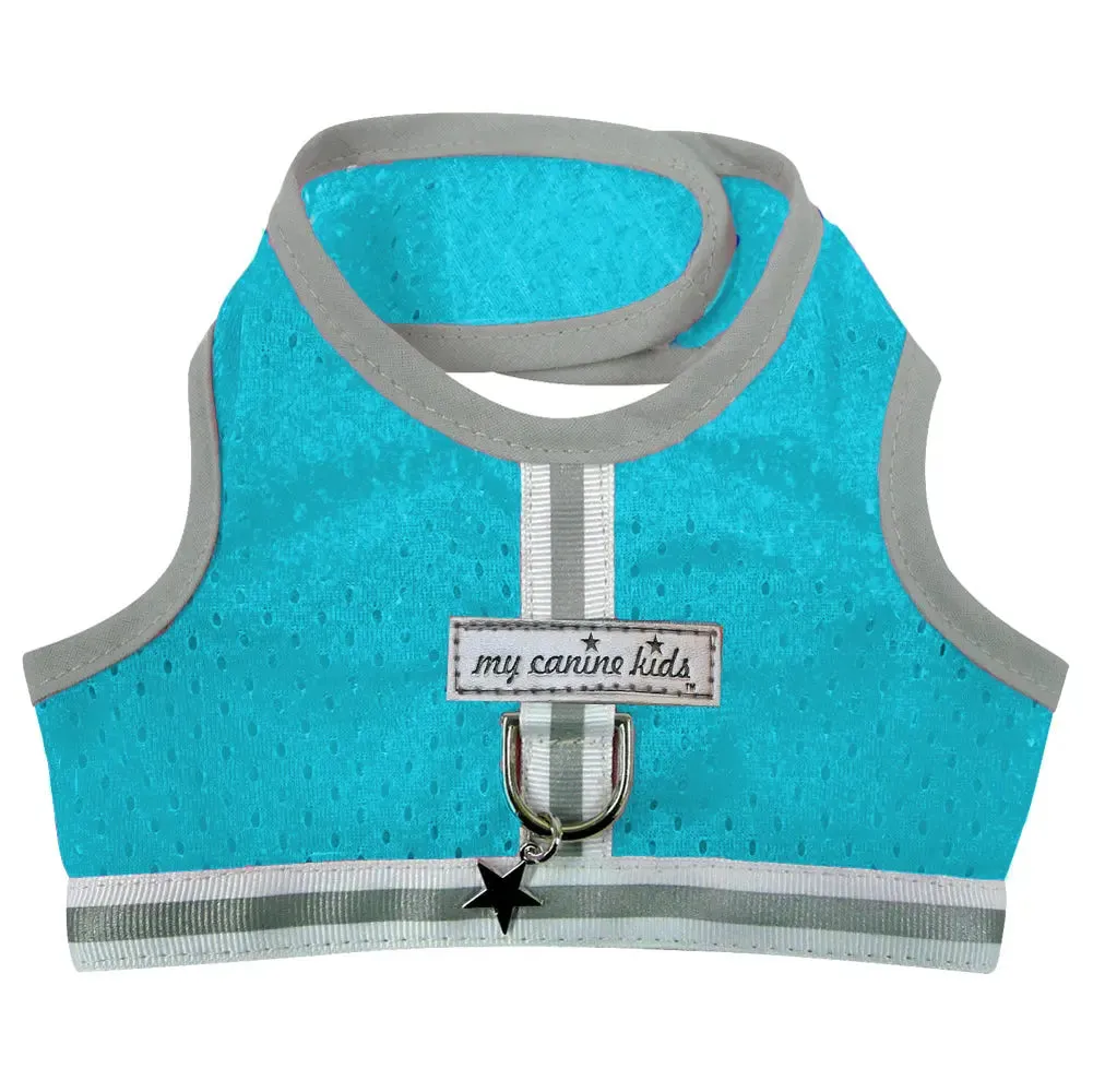 My Canine Kids Athletic Reflective Mesh Vest Harness Teacup to 15 LBS