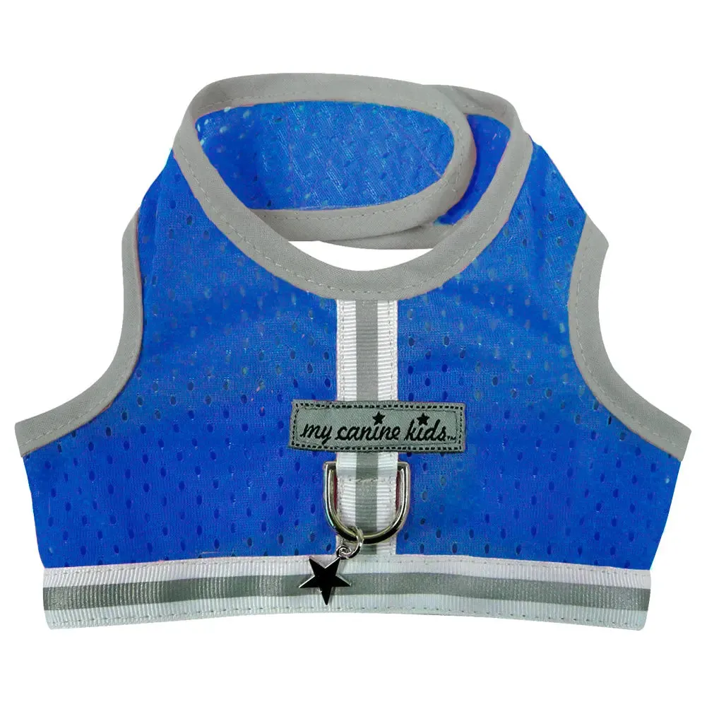 My Canine Kids Athletic Reflective Mesh Vest Harness Teacup to 15 LBS