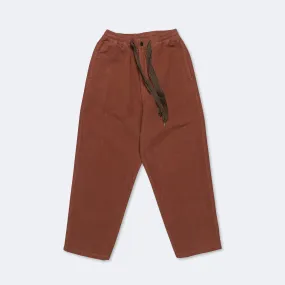 Napped Heat-Corduroy EASY Pants - Soho Brick