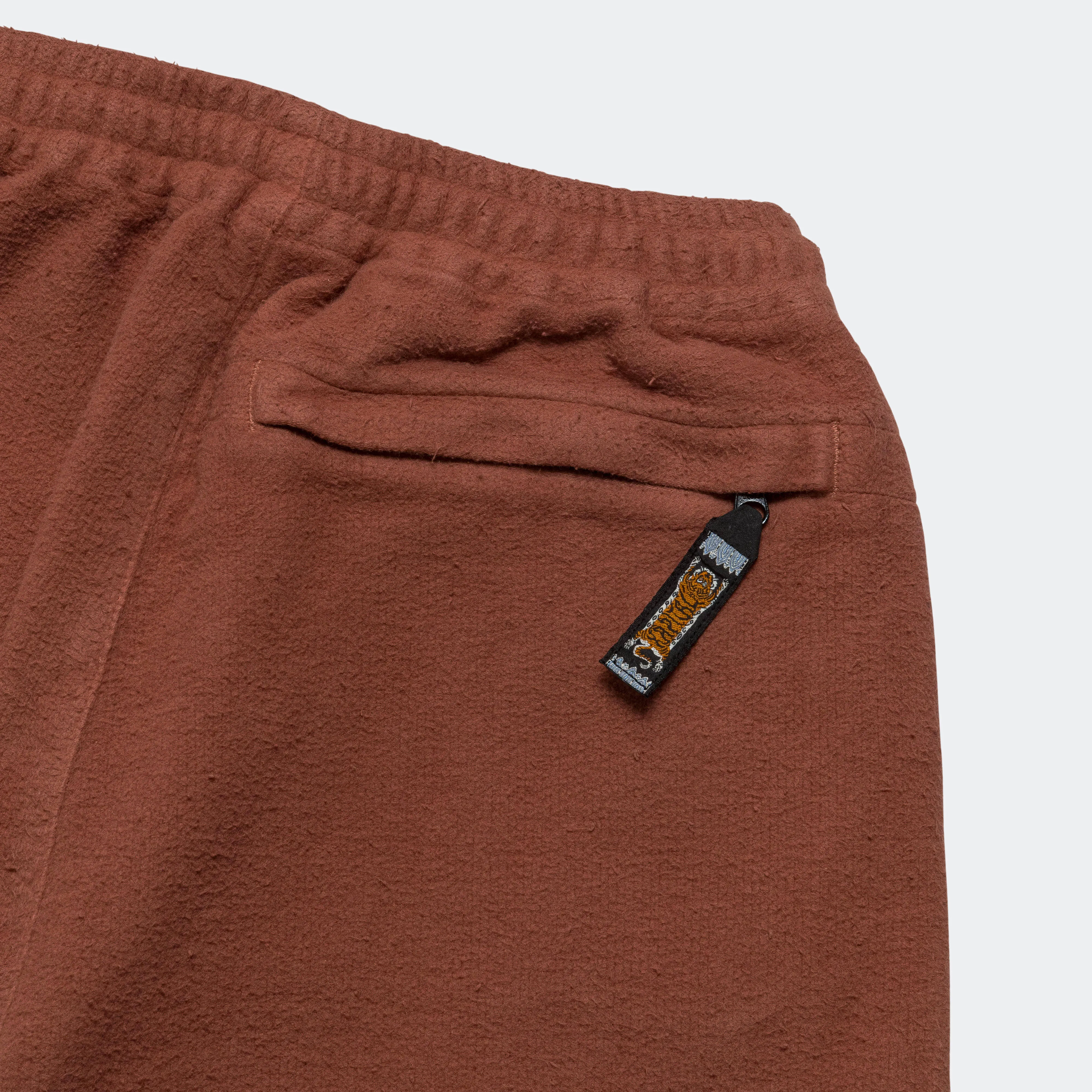 Napped Heat-Corduroy EASY Pants - Soho Brick