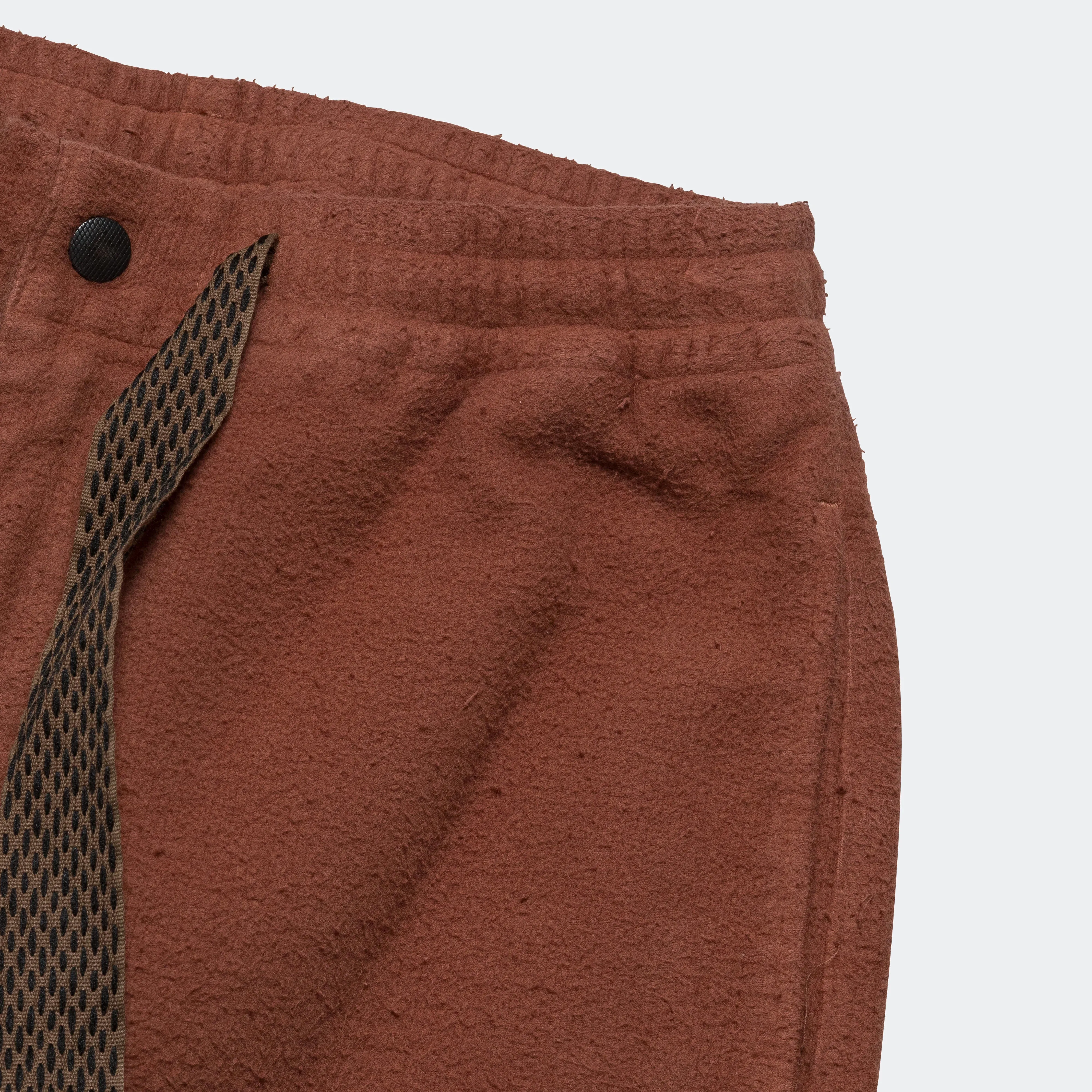 Napped Heat-Corduroy EASY Pants - Soho Brick