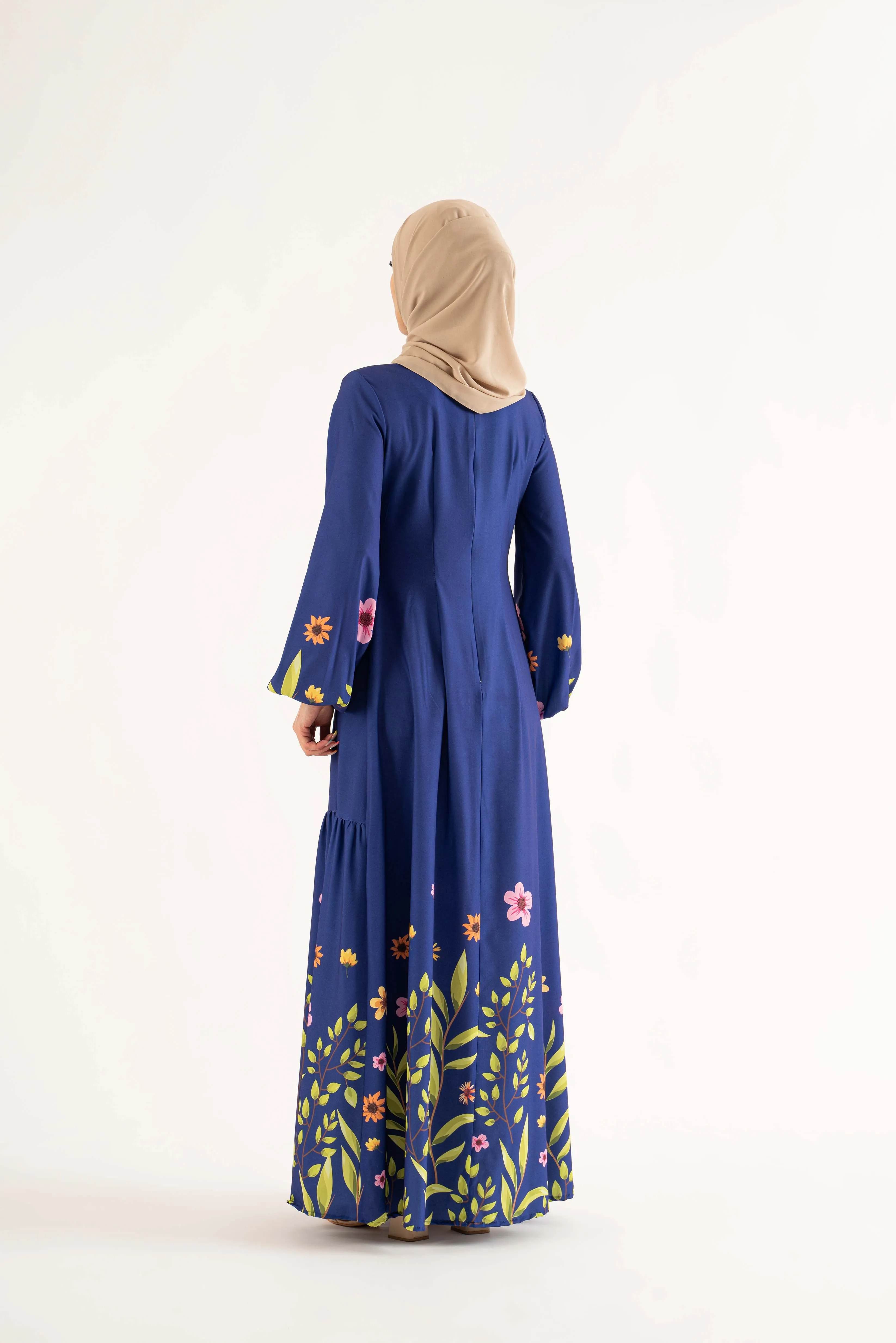 Noora Maxi Dress - Deep Blue