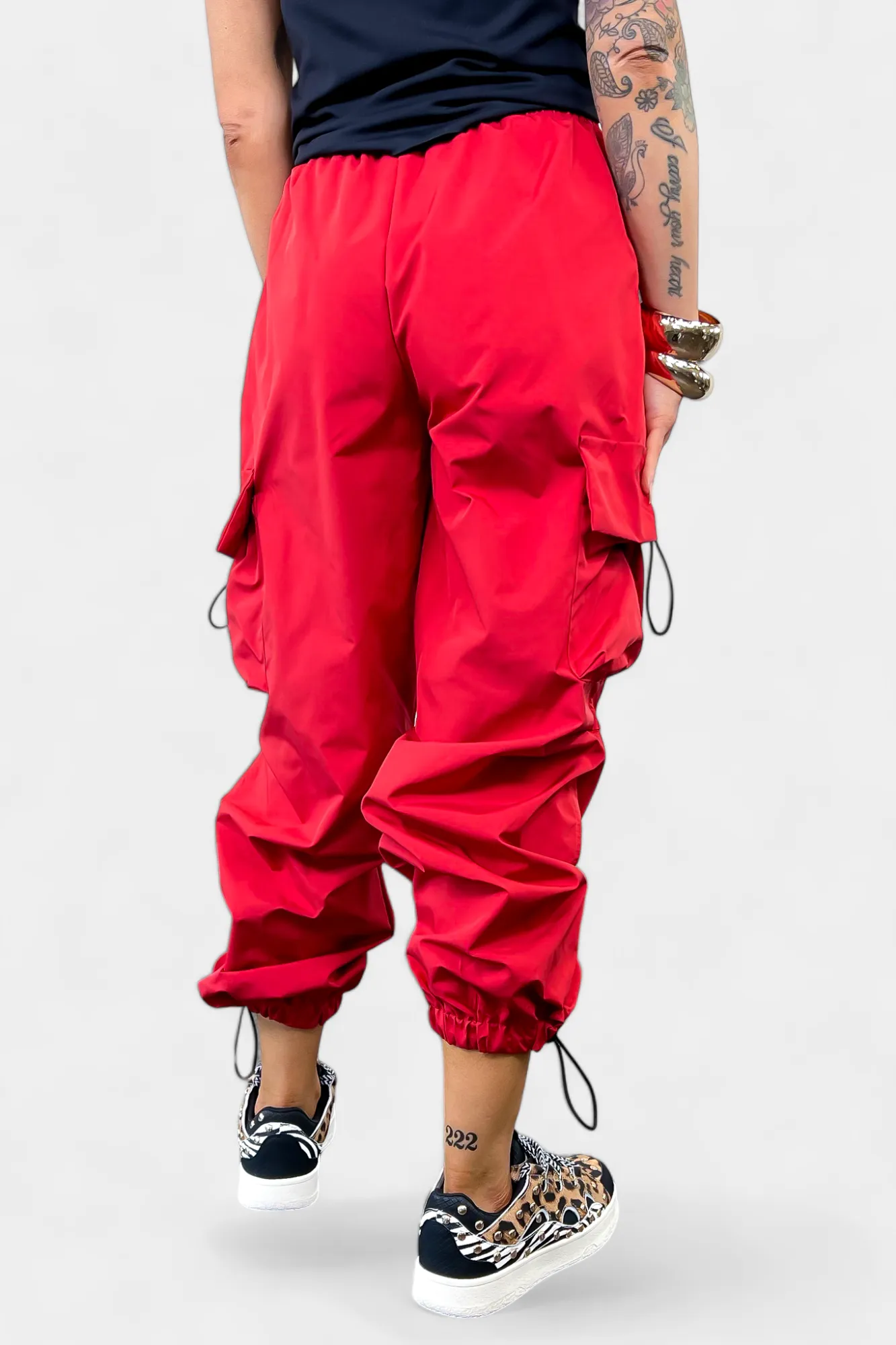 Parachute Cargo Jogger Pants