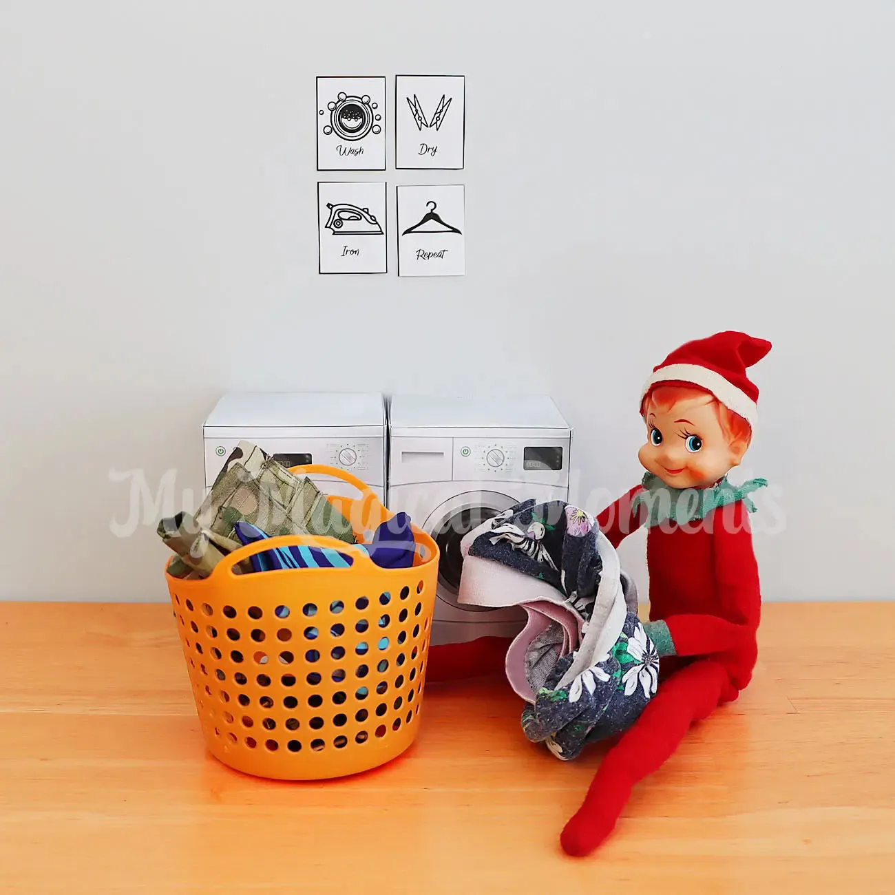 Pegs & Washing Basket