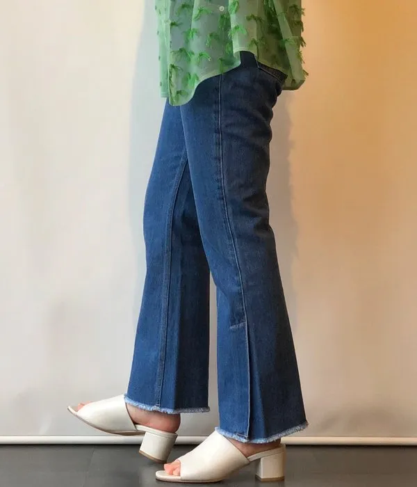 PHEENY/VINTAGE DENIM FLARED PANTS(INDIGO)(1)