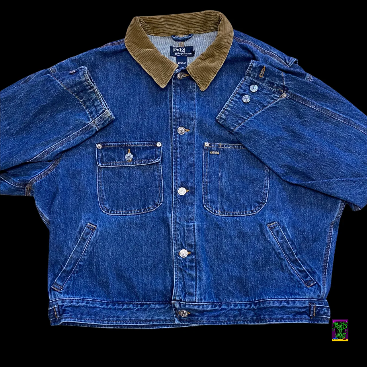 Polo by Ralph Lauren Denim Sportsman Jacket with Corduroy Collar