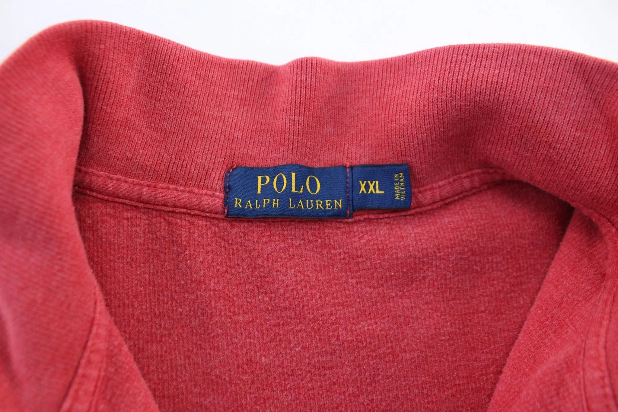 Polo by Ralph Lauren Embroidered Logo Pink Zip Up Sweater