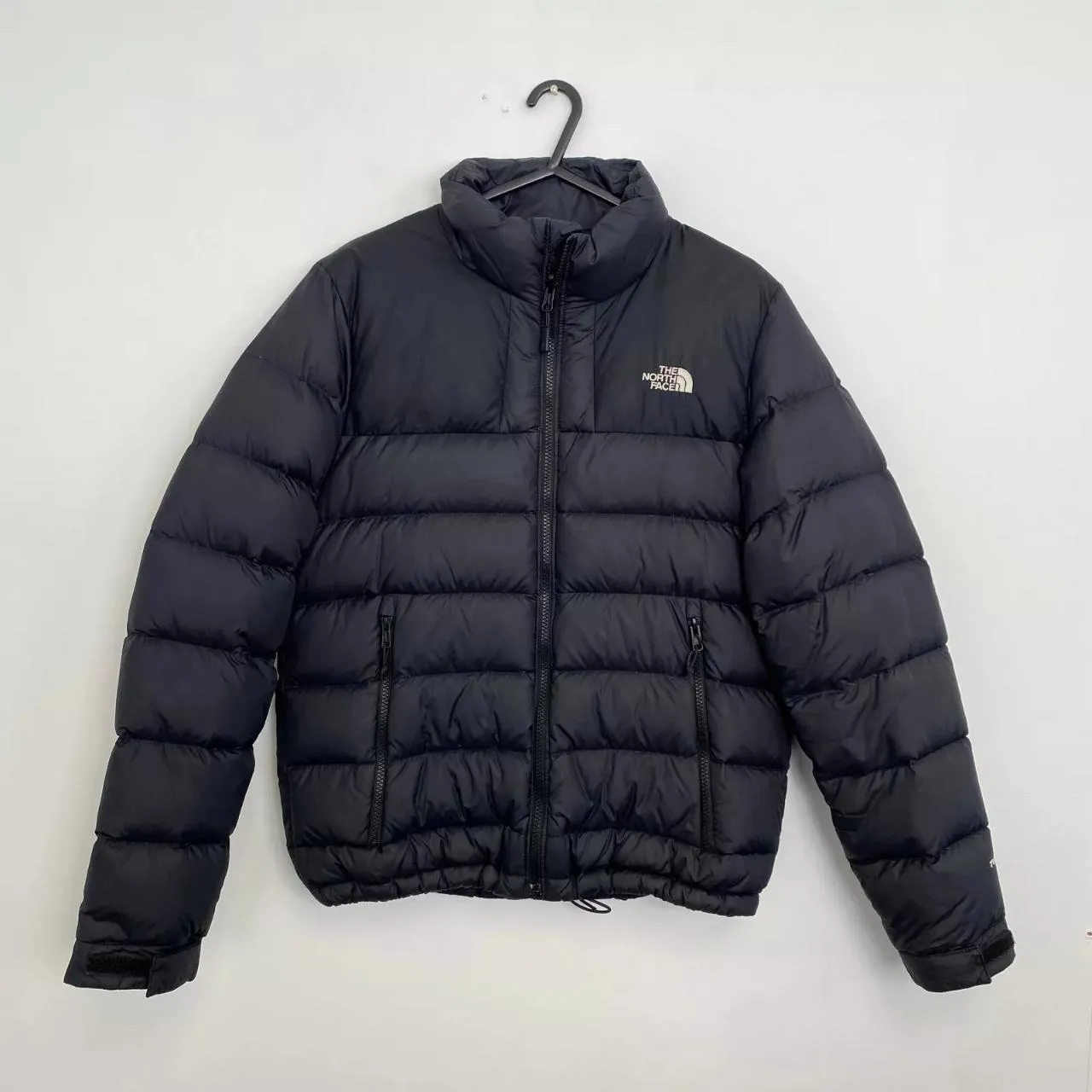 Preowned The North Face Womens 700 Down Puffer Jacket Size M Black TNF Outdoor.