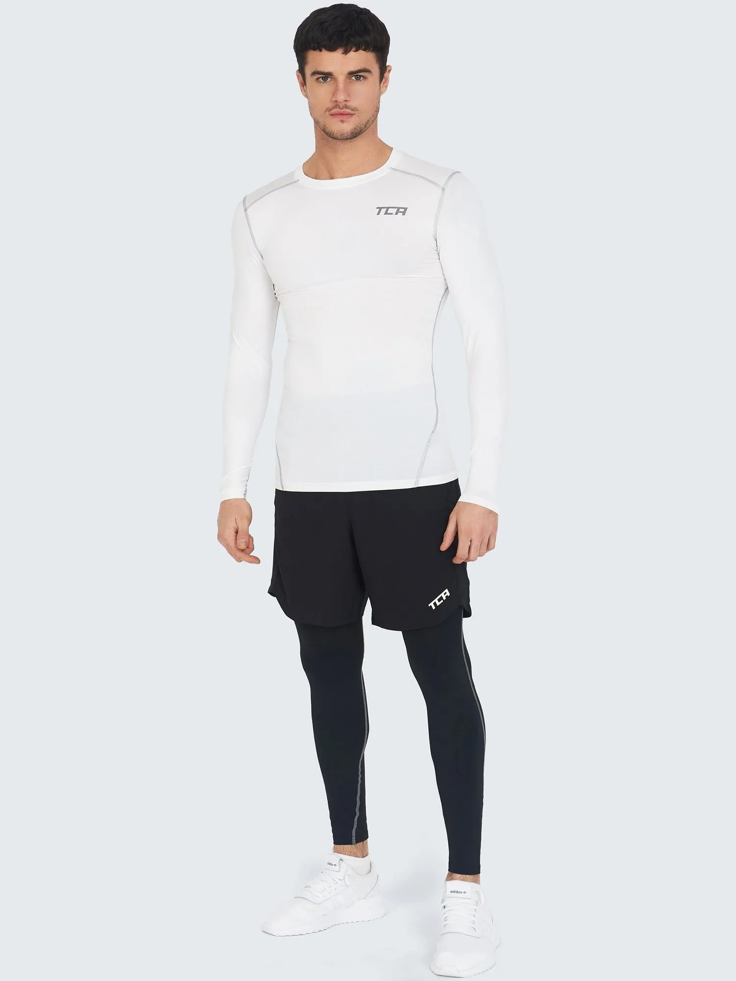 Pro Performance Compression Base Layer Long Sleeve Crew Neck For Men