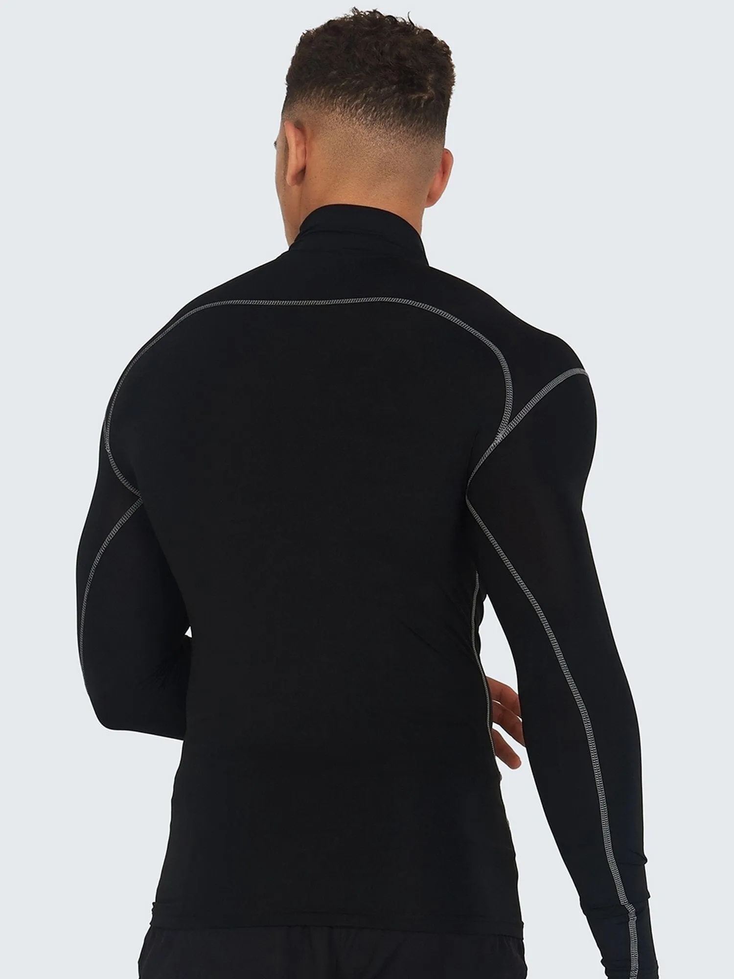 Pro Performance Compression Base Layer Long Sleeve Mock Neck For Men