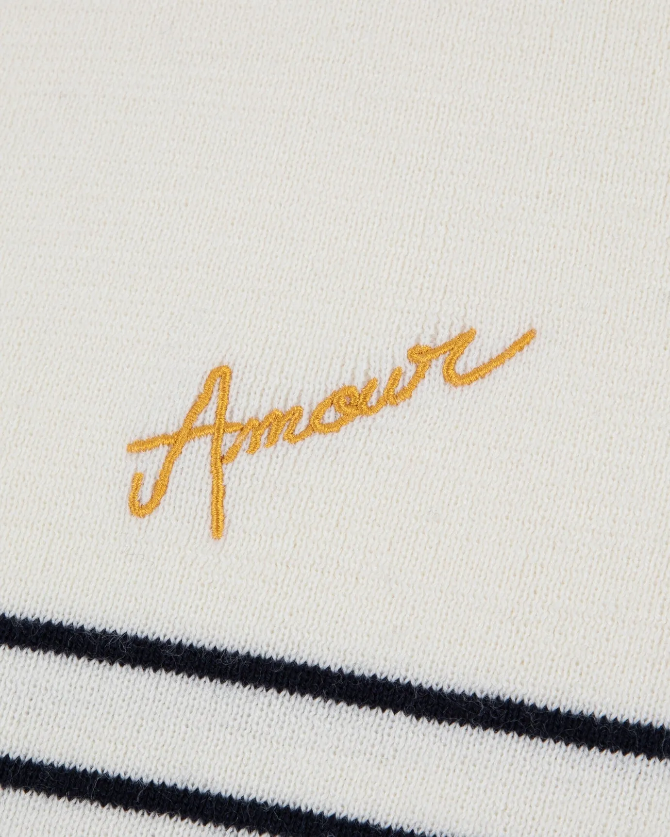 "Amour" mondovie sweater