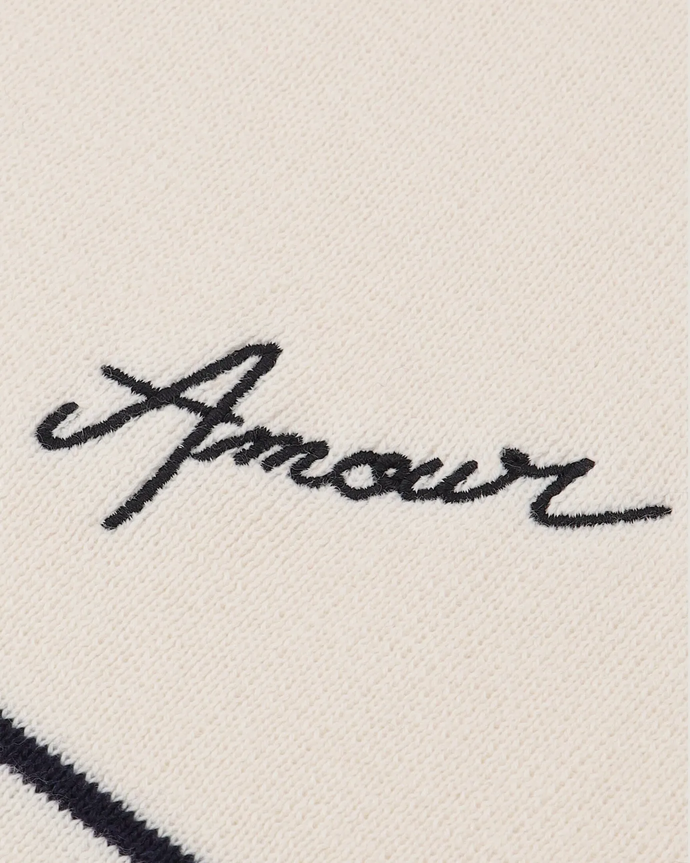 "Amour" monvodie sweater