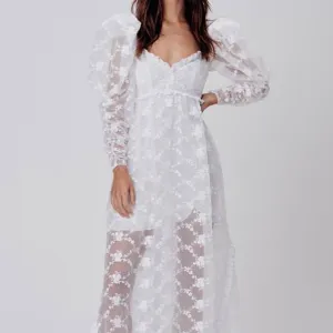 Rawlins Embroidery Maxi Dress