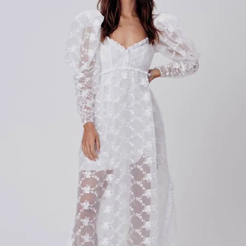 Rawlins Embroidery Maxi Dress