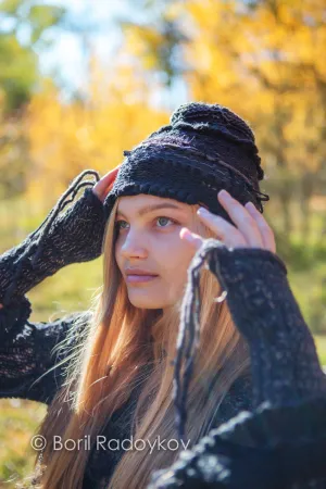 Remnant Hat in Black