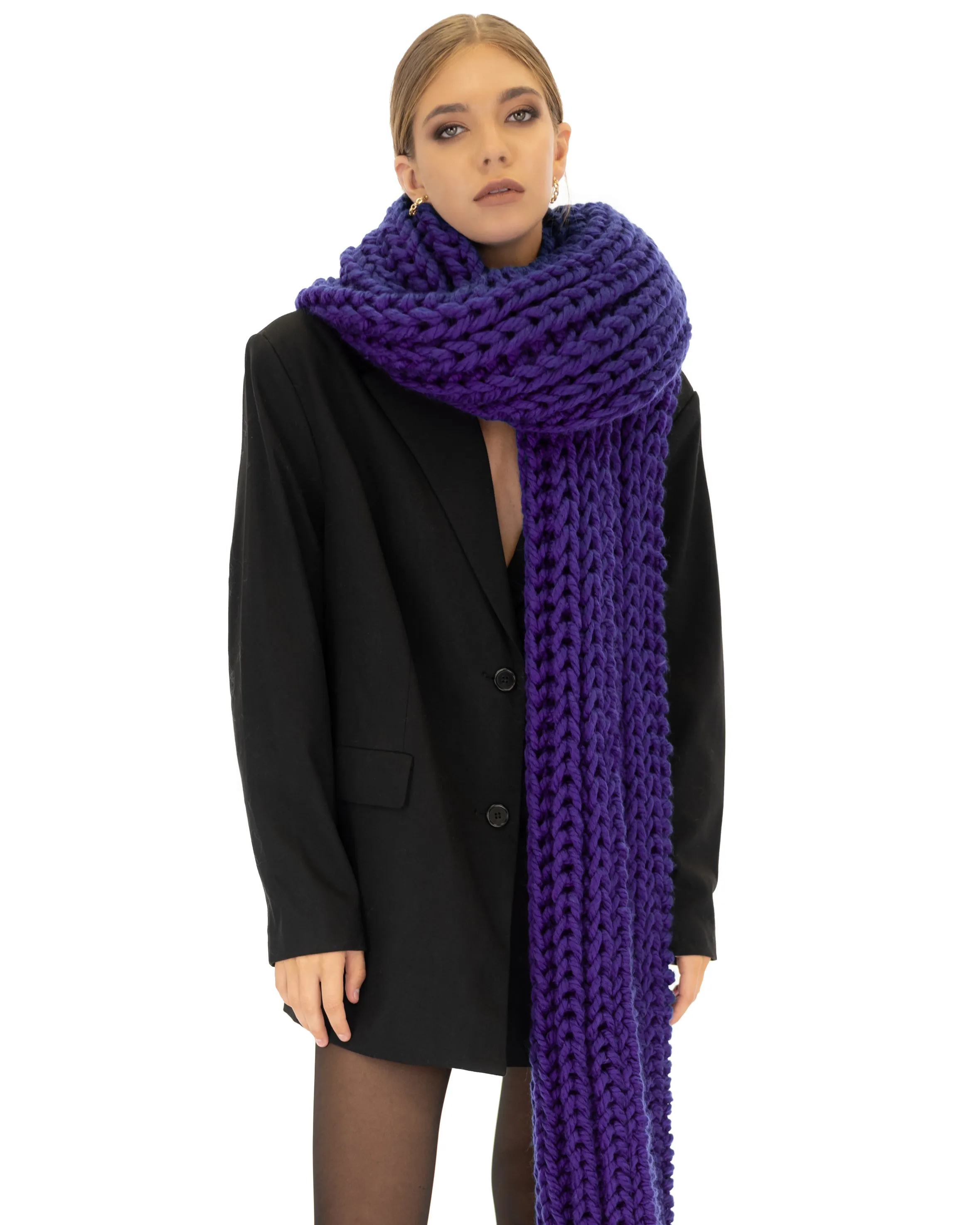 Ribbed Chunky Scarf