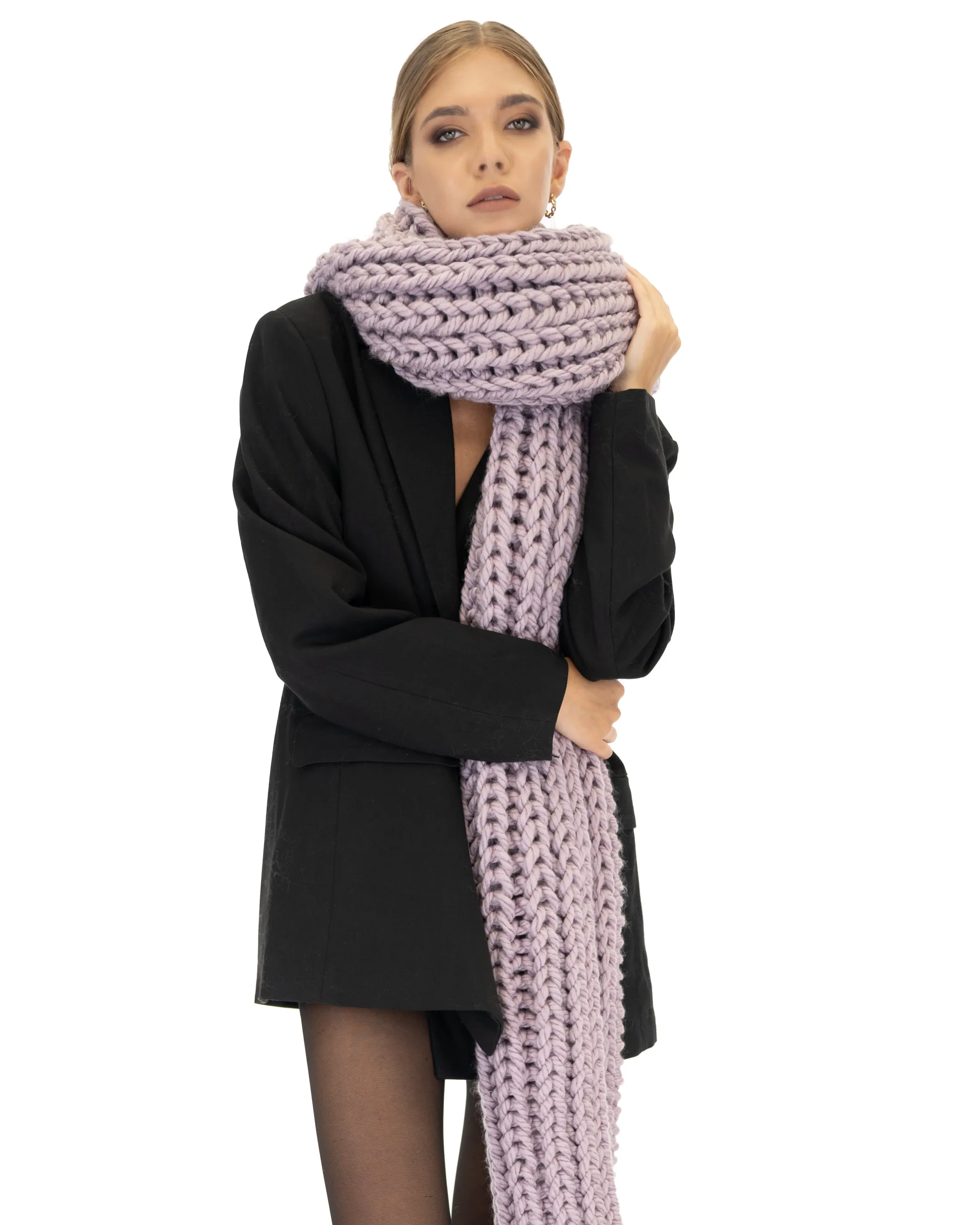 Ribbed Chunky Scarf