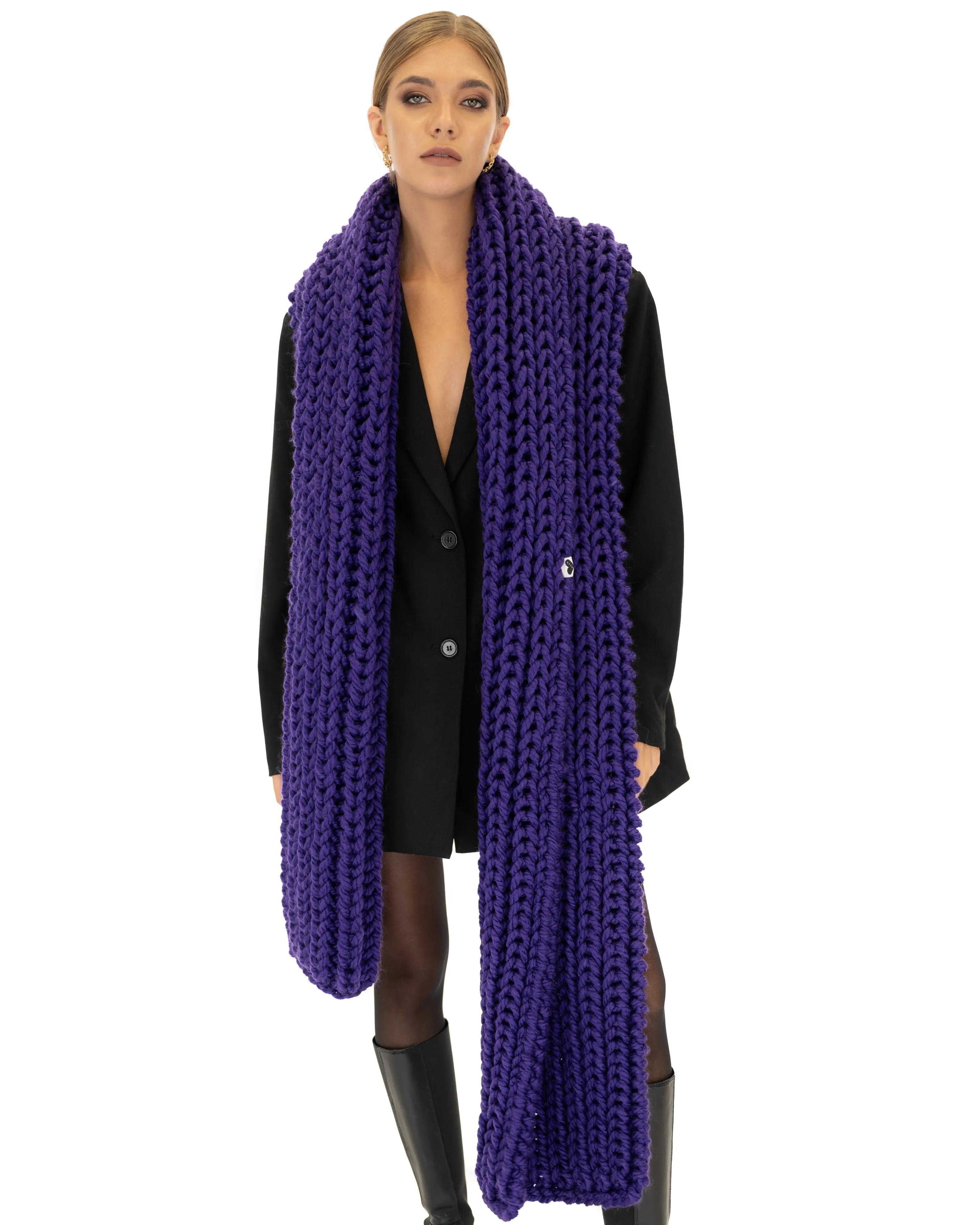 Ribbed Chunky Scarf