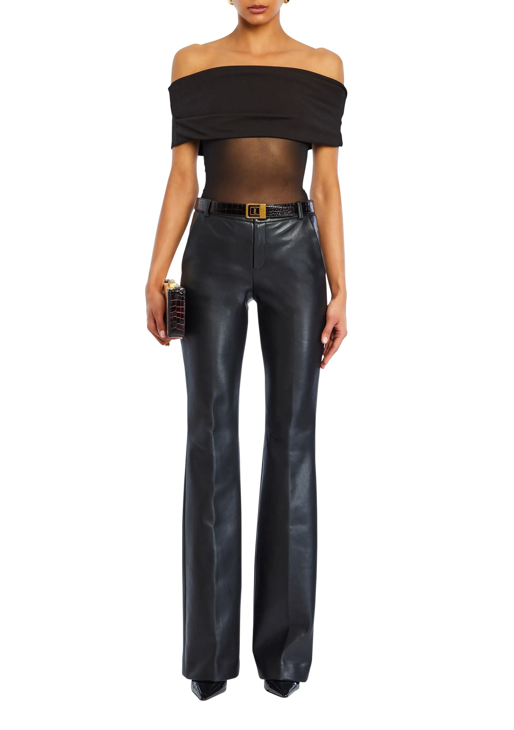 Ronja Vegan Leather Trouser