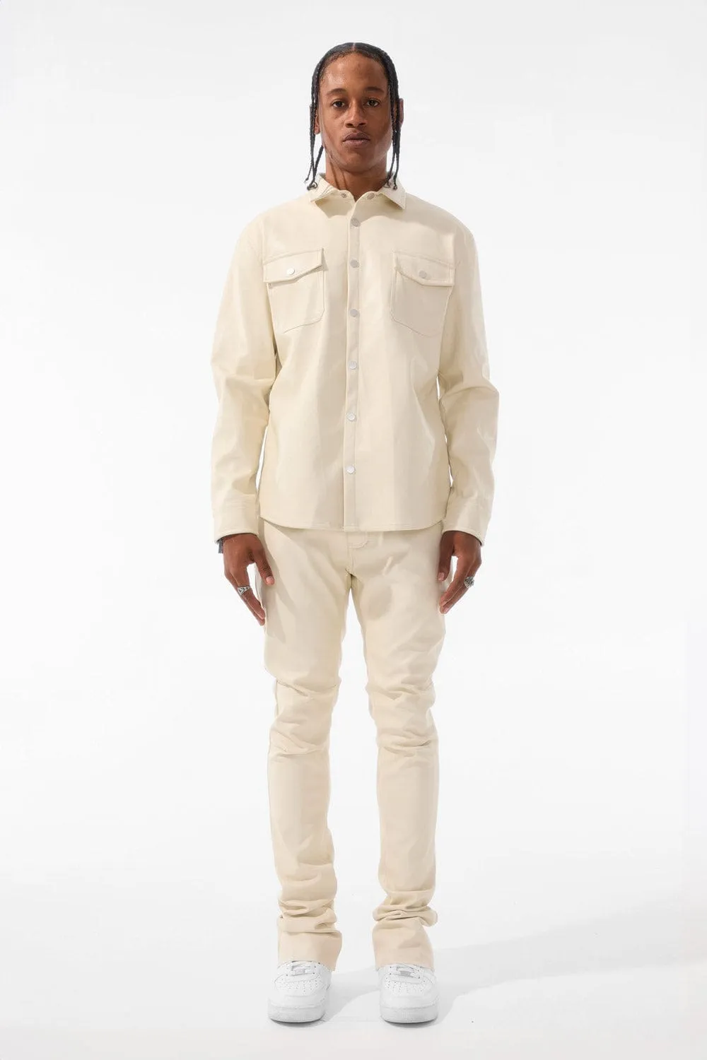 Ross Stacked - Thriller Pants (Khaki)