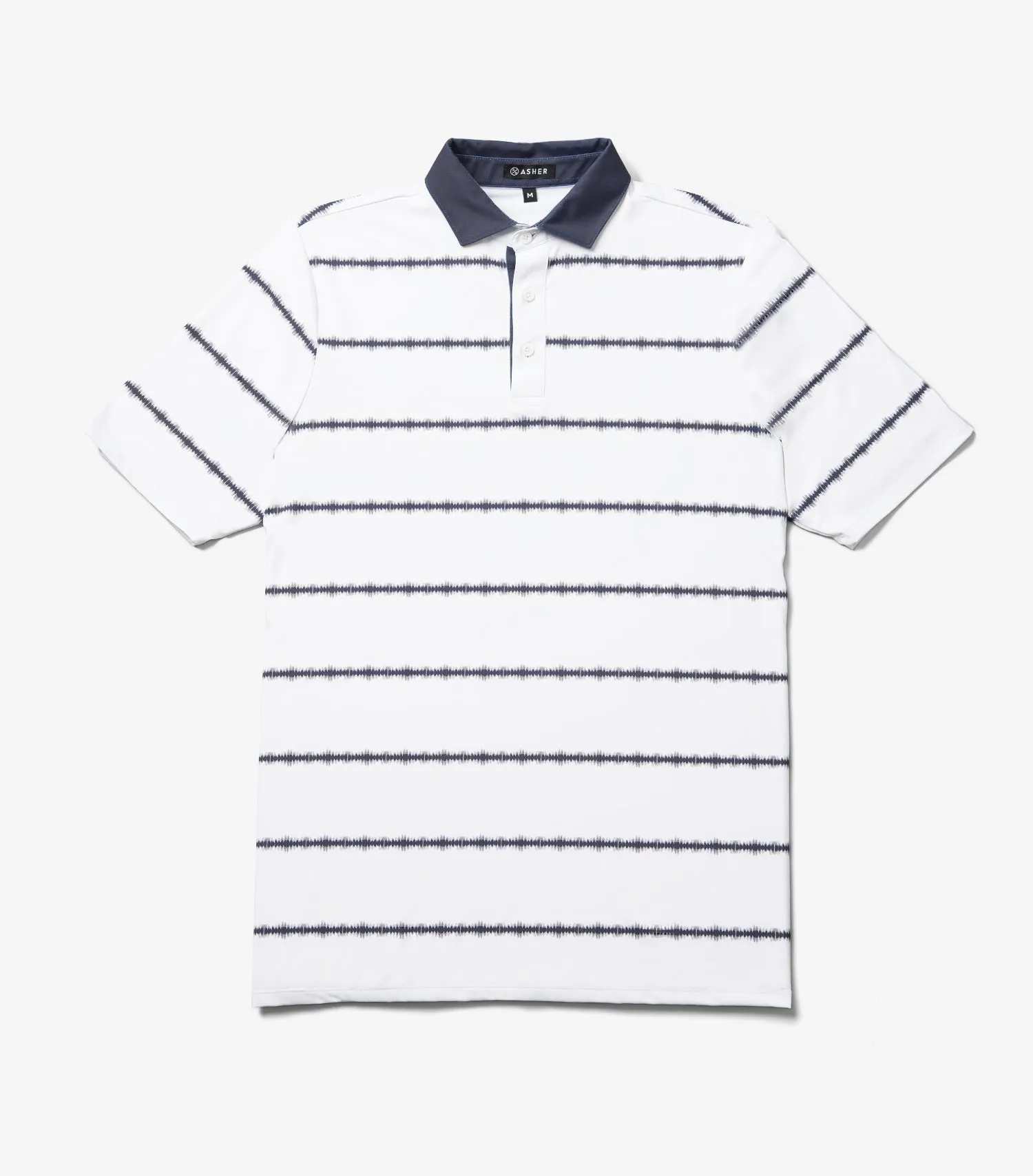 Shibori Stripe Polo