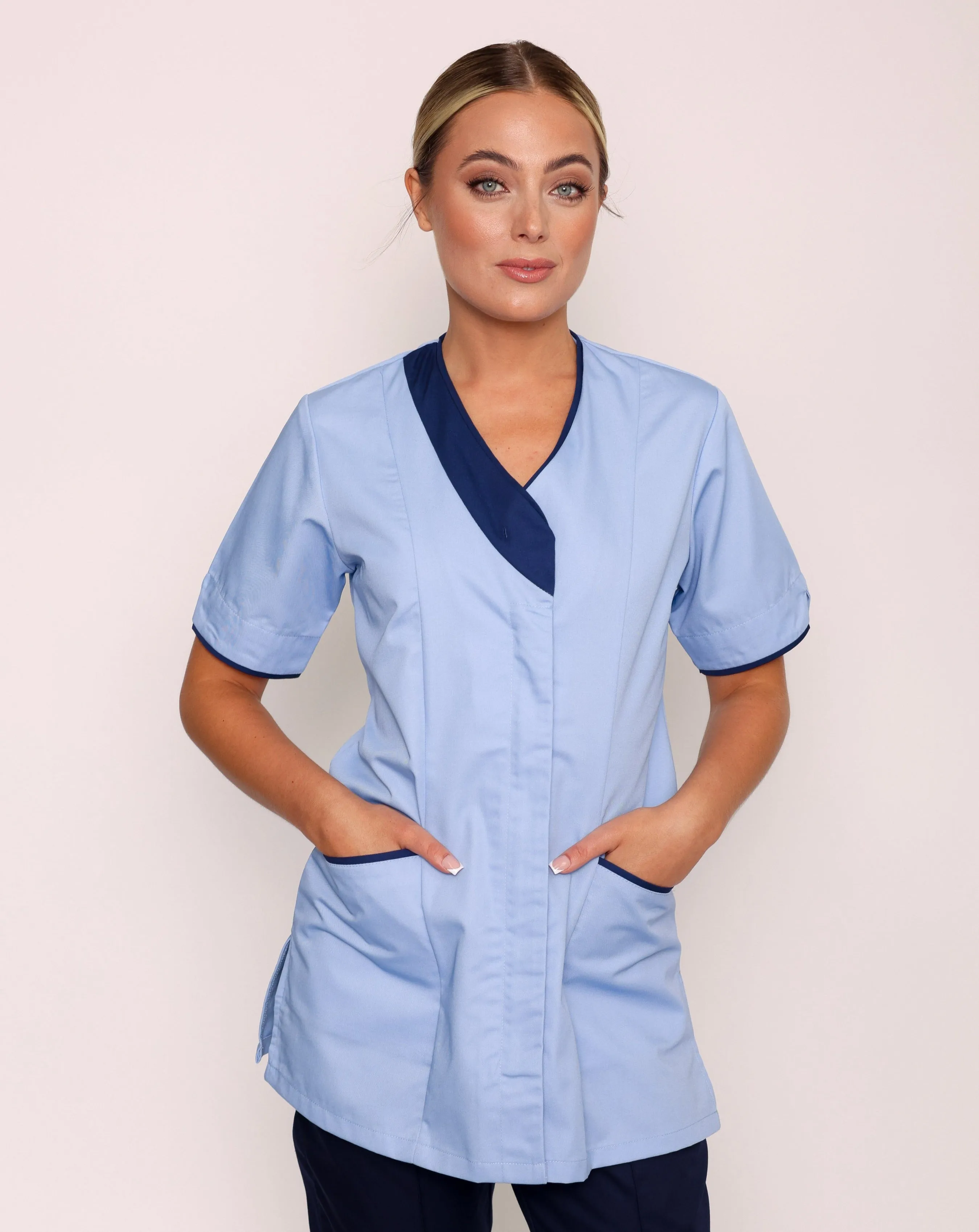 Spirit Asymmetric Trimmed Modern Healthcare Tunic