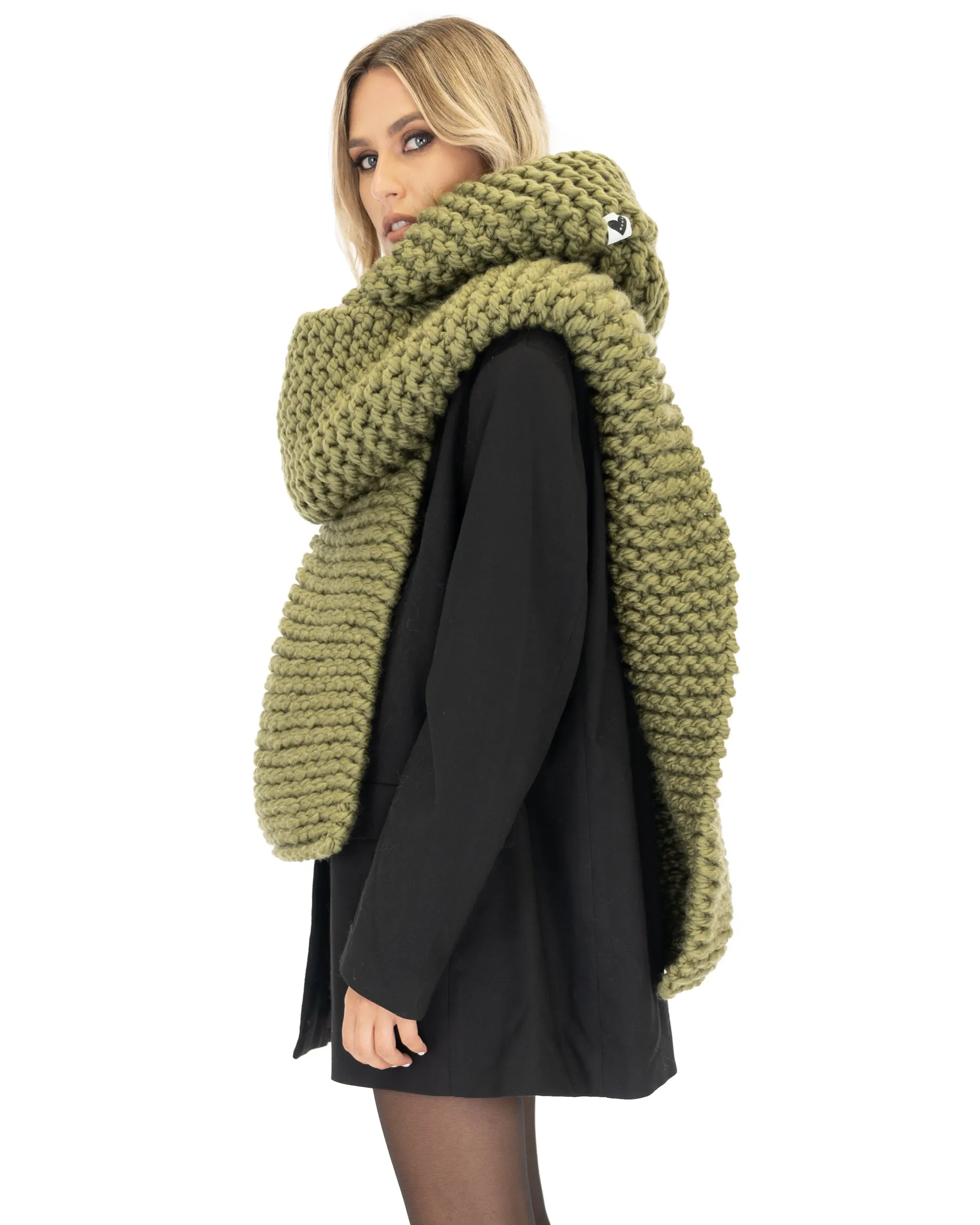 Straight Ribbed Scarf