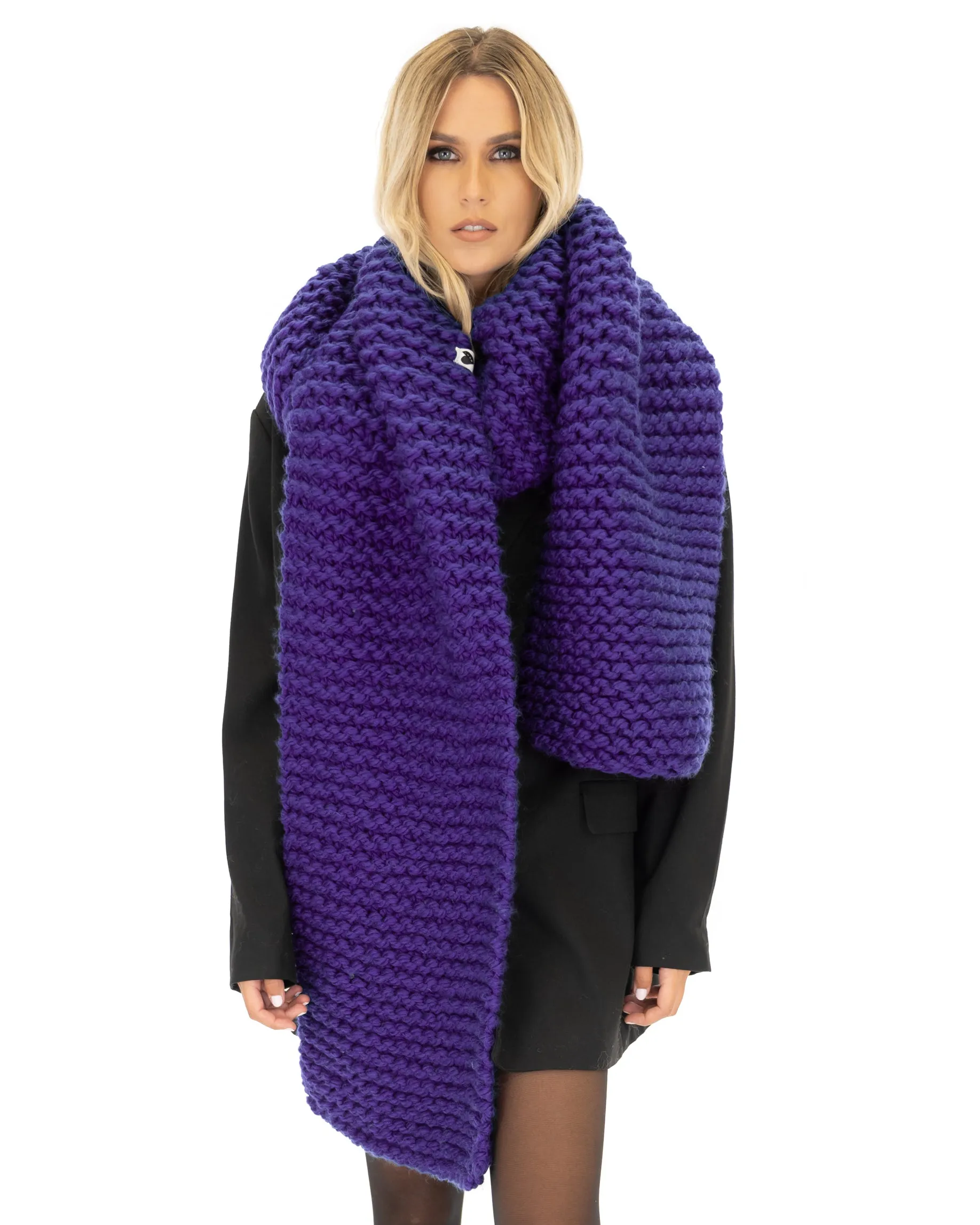 Straight Ribbed Scarf