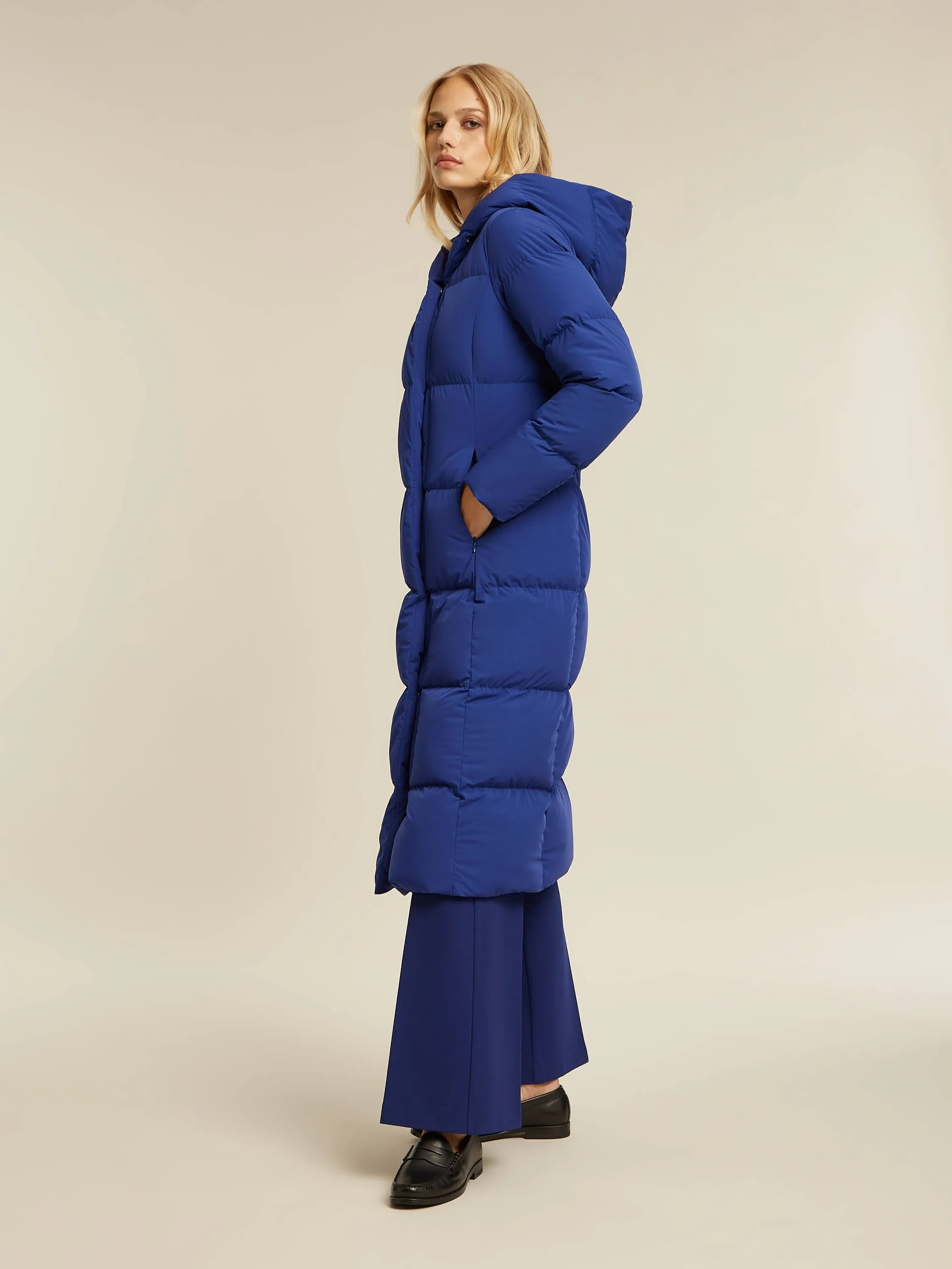 Sunny long coat - Mystic blue